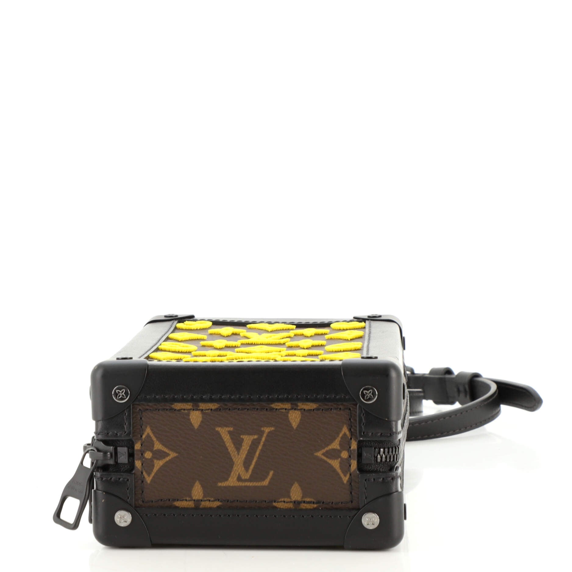 Louis Vuitton Monogram Black Vertical Trunk Pochette – The Closet