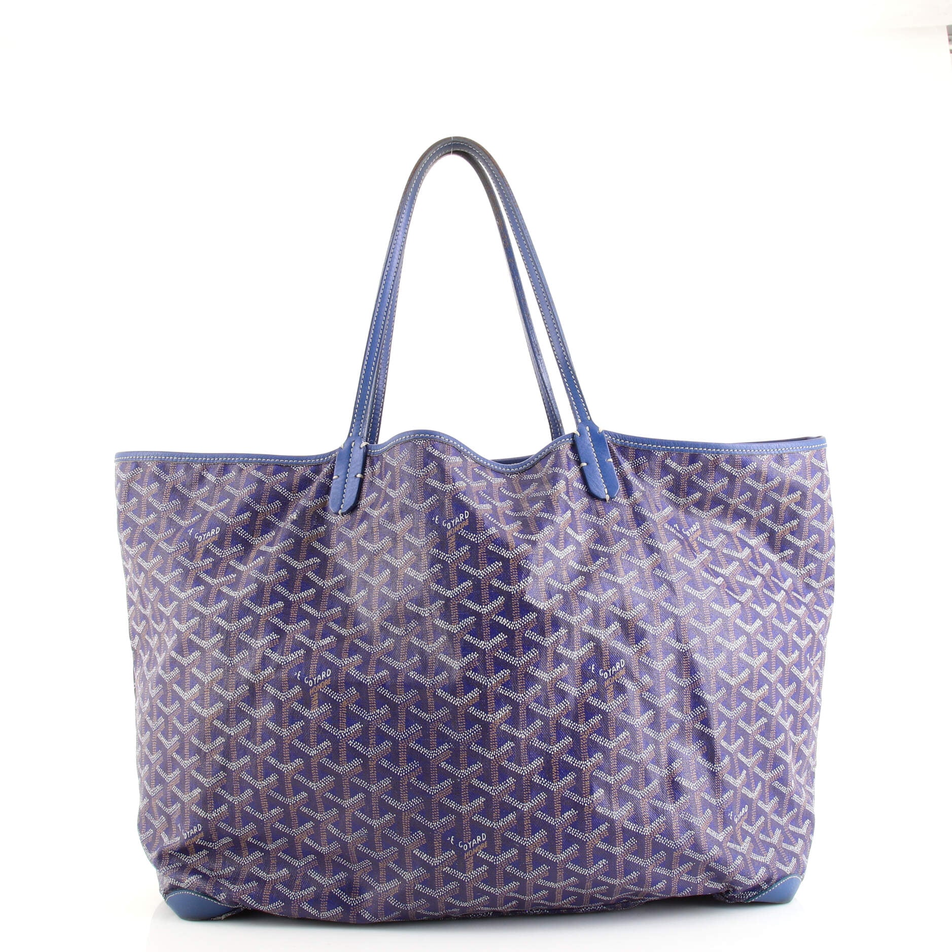 Goyard Cap Vert Handbag Coated Canvas - Designer Handbag - Rebag