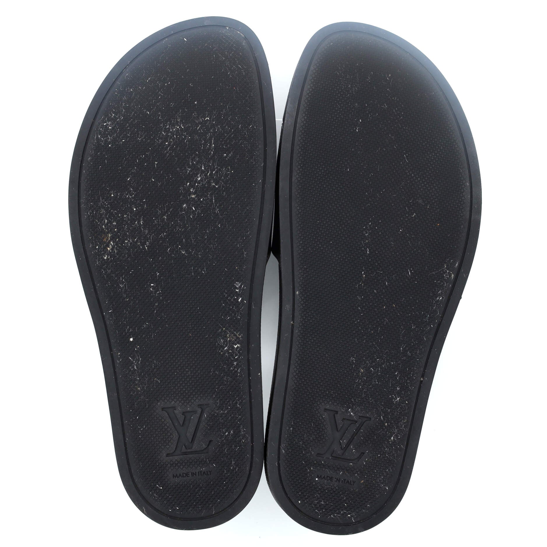 Louis Vuitton Men's Waterfront Slide Mule Sandals Monogram Canvas