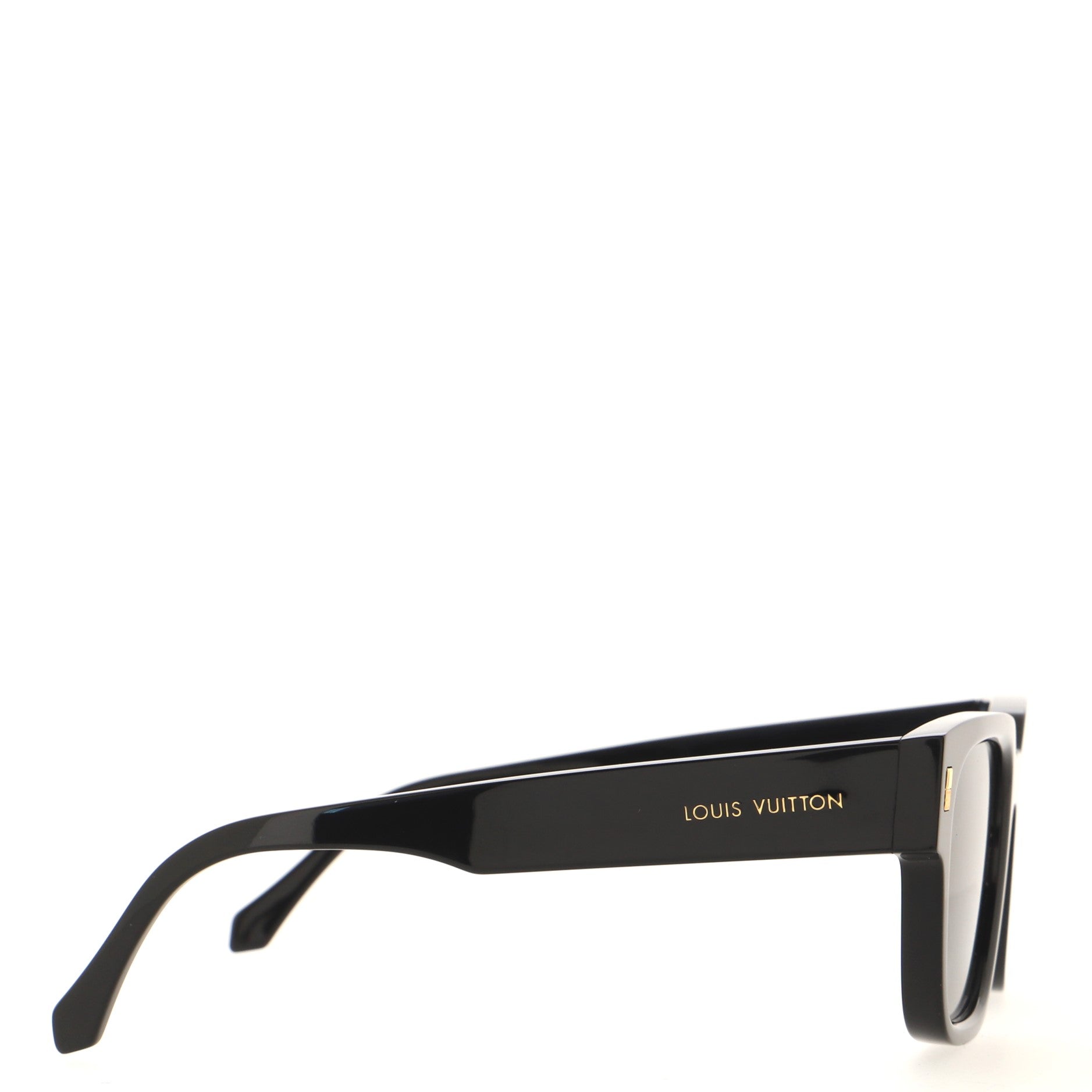 LOUIS VUITTON Square Sunglasses LV First New SUMMER 2022 Black Acetate  ref.560316 - Joli Closet