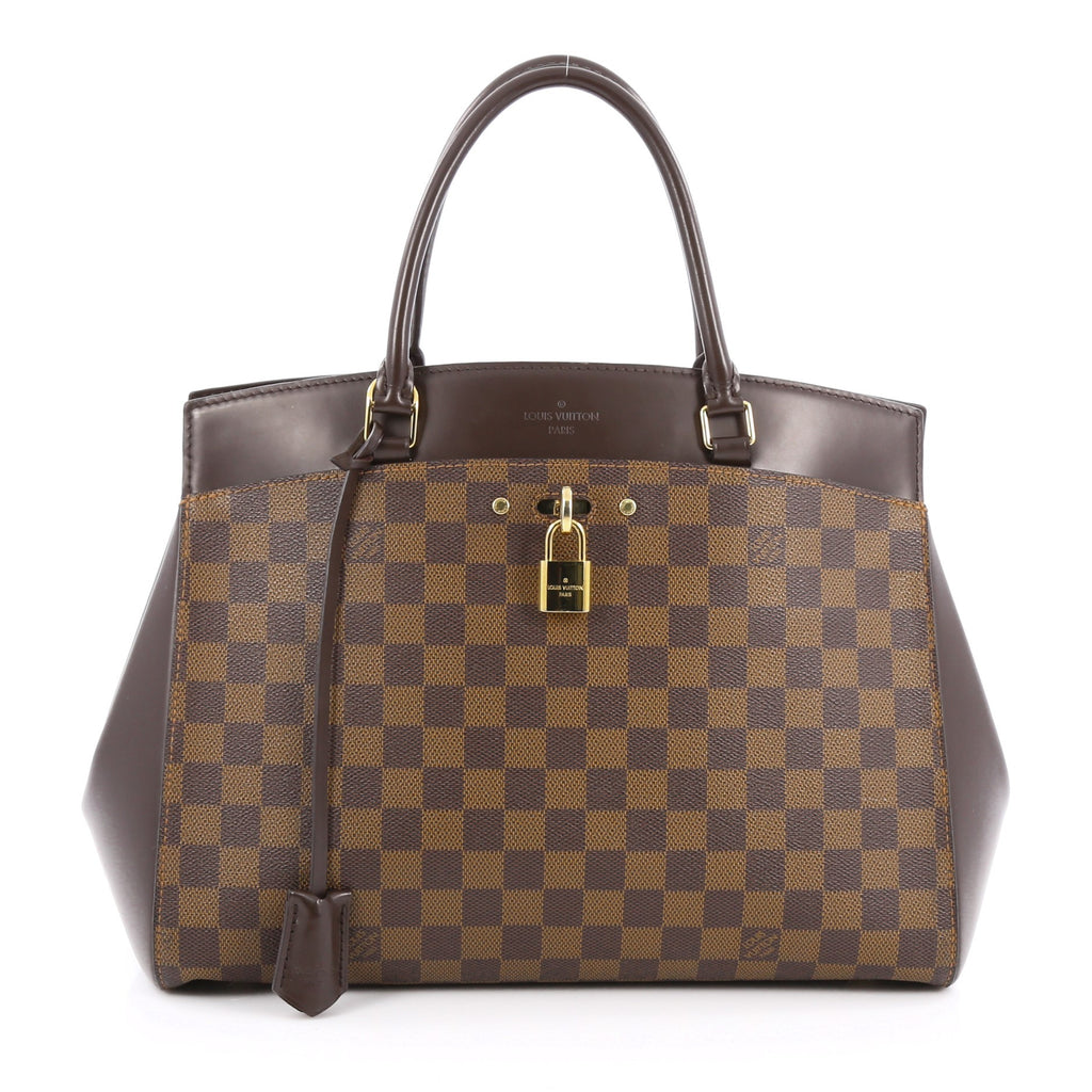 Buy Louis Vuitton Rivoli Handbag Damier MM Brown 1714101 – Trendlee