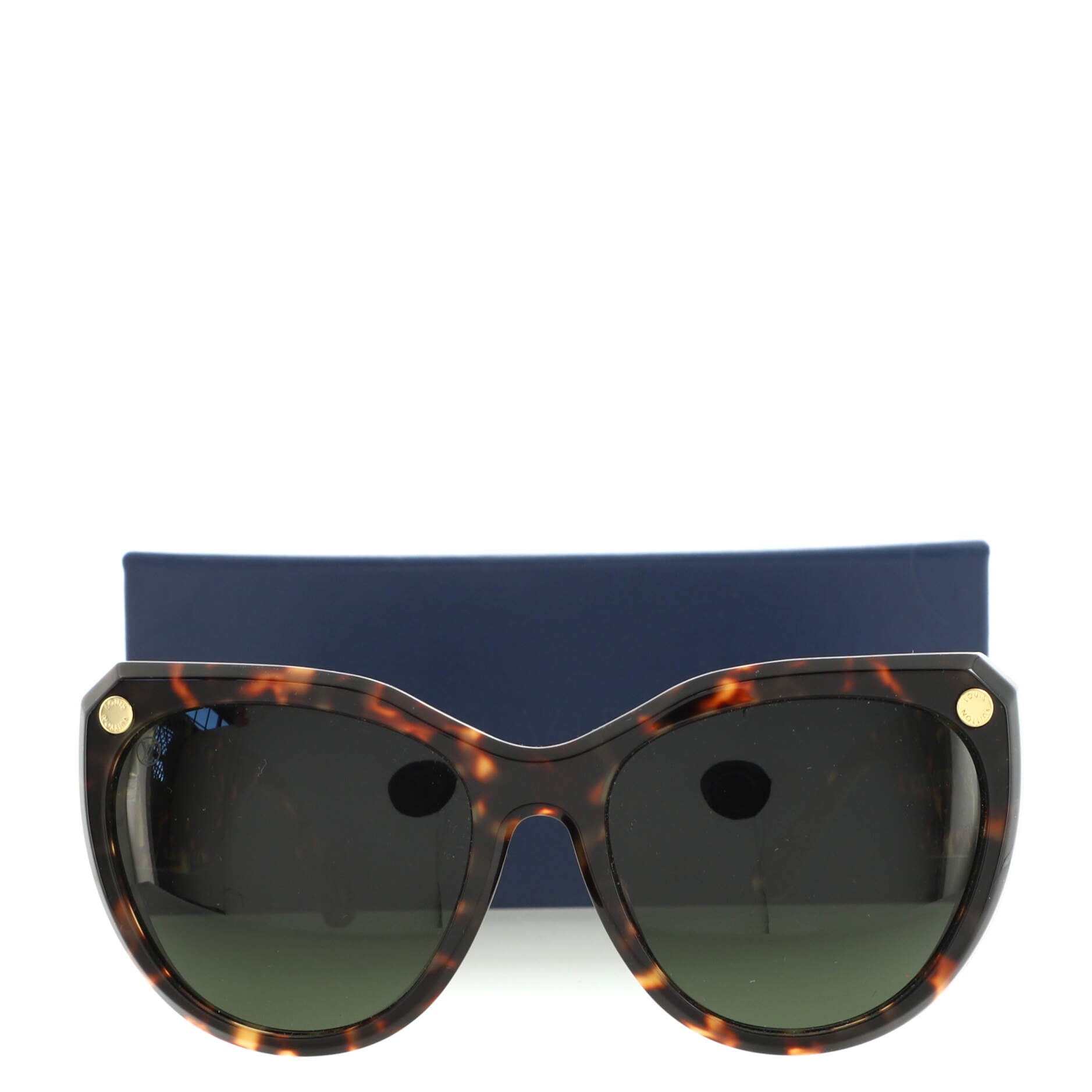 LOUIS VUITTON Acetate My Fair Lady Sunglasses Z0904W Tortoise 1274543