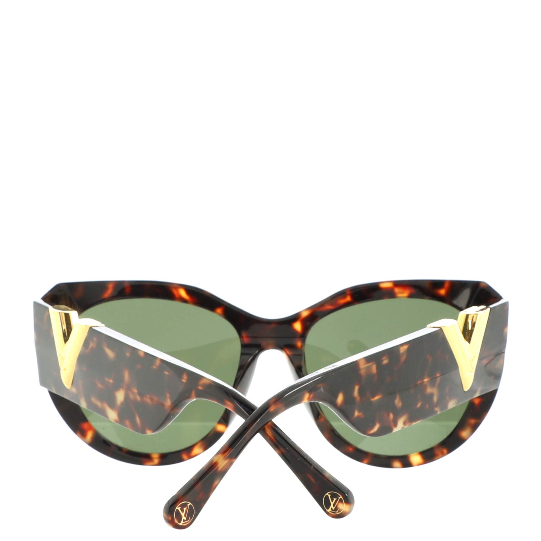 LOUIS VUITTON Acetate My Fair Lady Sunglasses Z0904W Tortoise 1274543