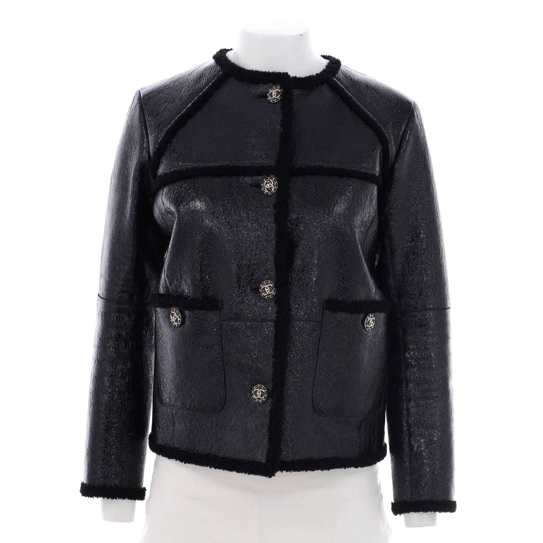 Chanel Leather Jacket Womens Fashion Coats Jackets and Outerwear on  Carousell