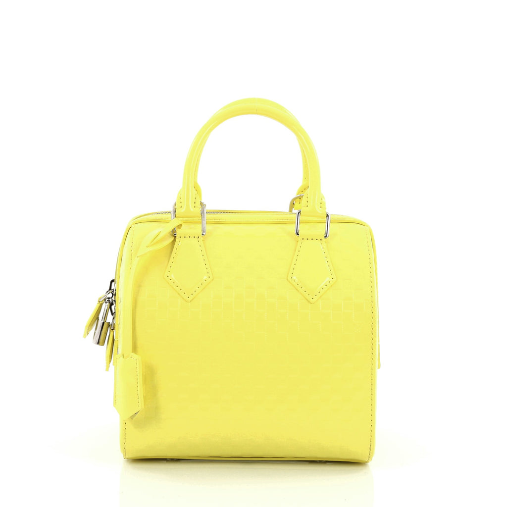 Buy Louis Vuitton Speedy Cube Bag Facette PM Yellow 1728301 – Trendlee