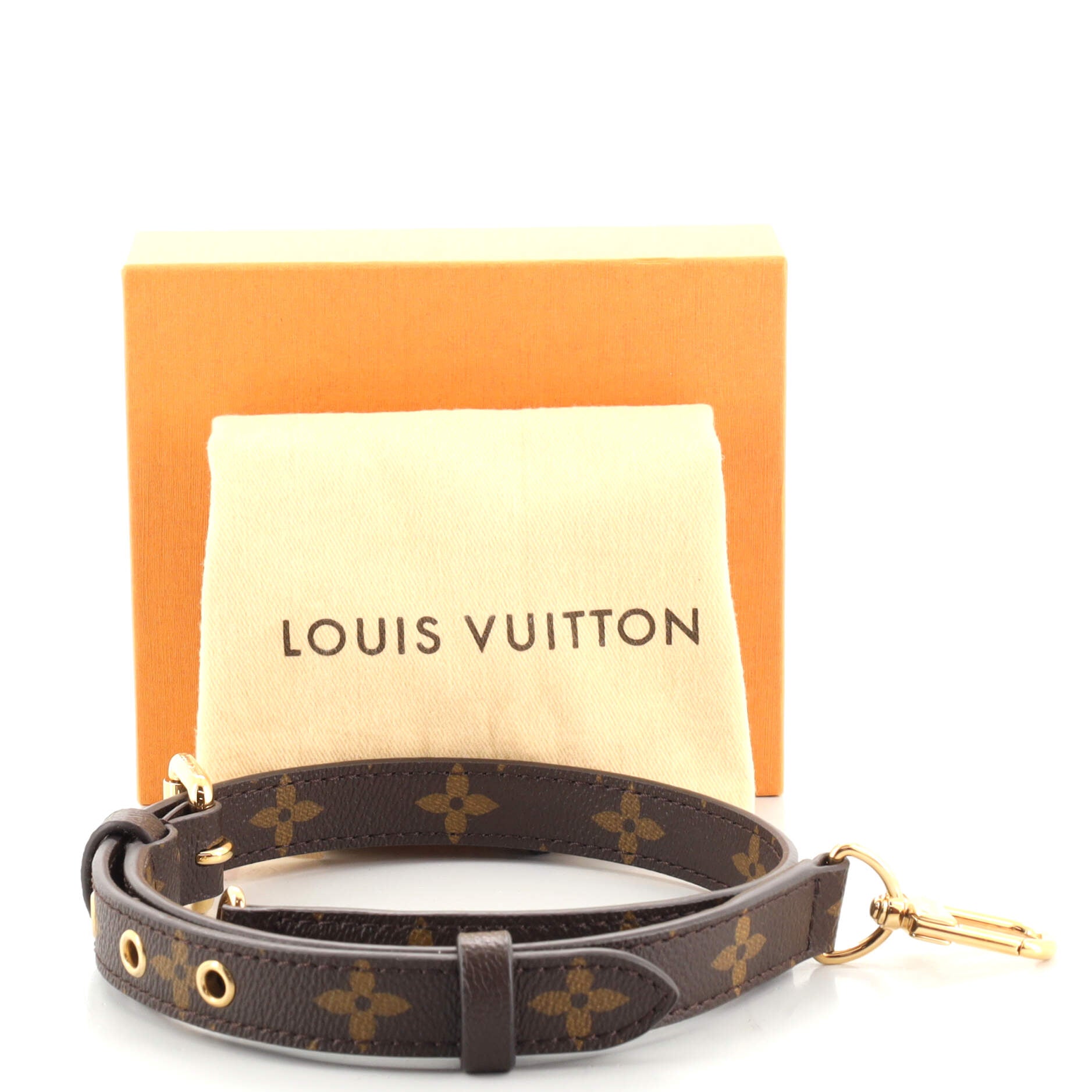 Louis Vuitton 20mm Adjustable Metis Strap Monogram