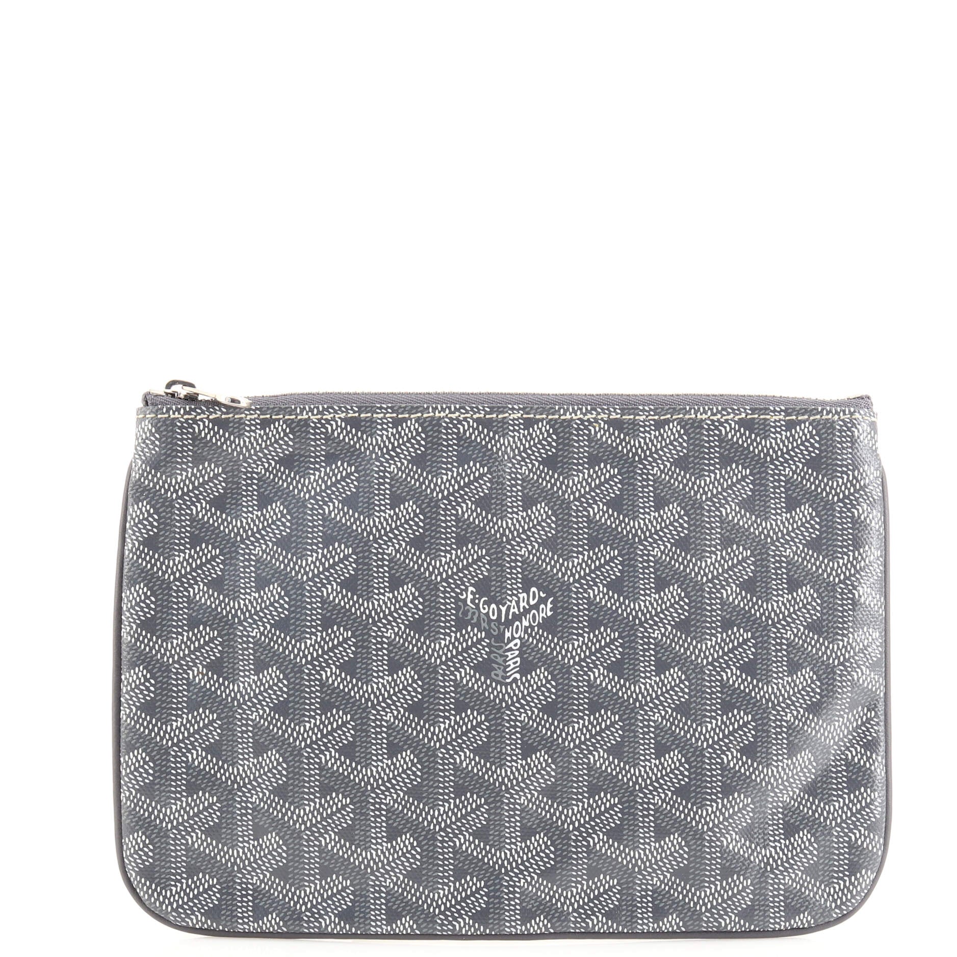 GOYARD Monte Carlo Clutch Coated Canvas MM