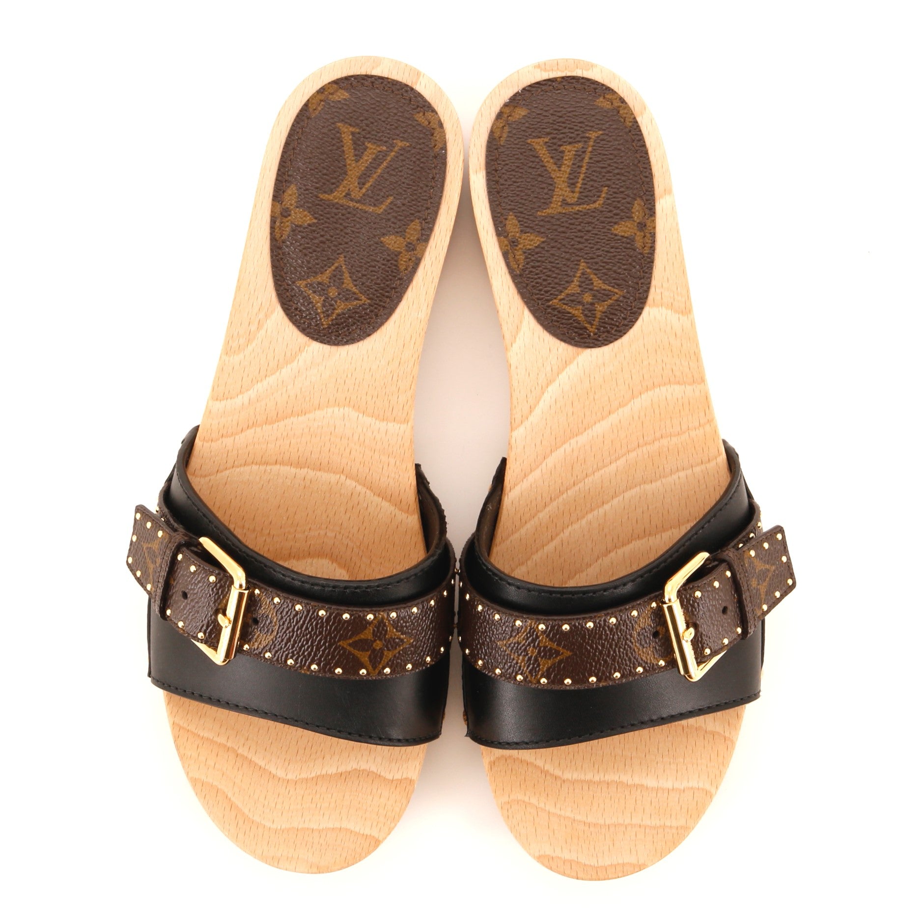 Louis Vuitton Monogram Cottage Mules