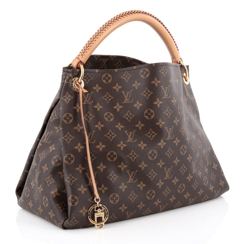 Buy Louis Vuitton Artsy Handbag Monogram Canvas MM Brown 1736901 – Rebag
