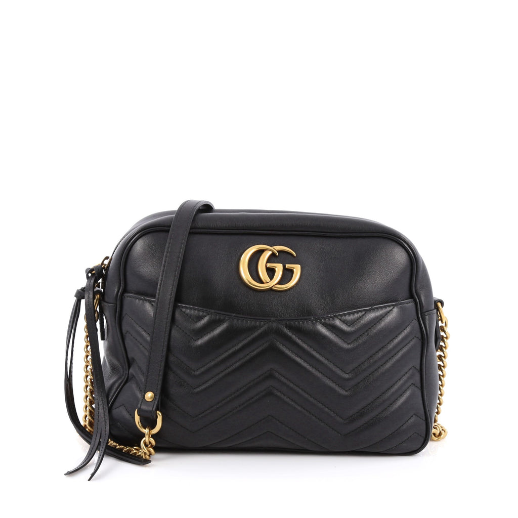 Buy Gucci Marmont Shoulder Bag Matelasse Leather Medium 1740301 – Rebag