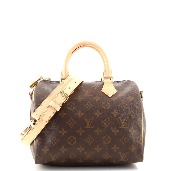 Louis Vuitton Ebene Monogram Coated Canvas Speedy 20 Bandoulière Gold  Hardware, 2021-2022 Available For Immediate Sale At Sotheby's