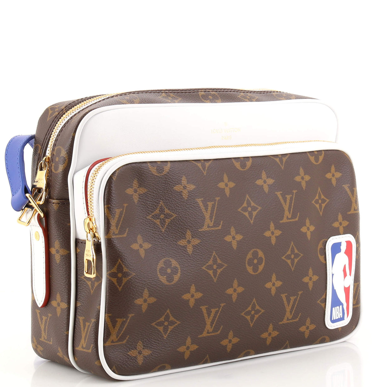 Louis Vuitton LV x NBA Nil Messenger Bag Monogram Canvas Brown 176183155