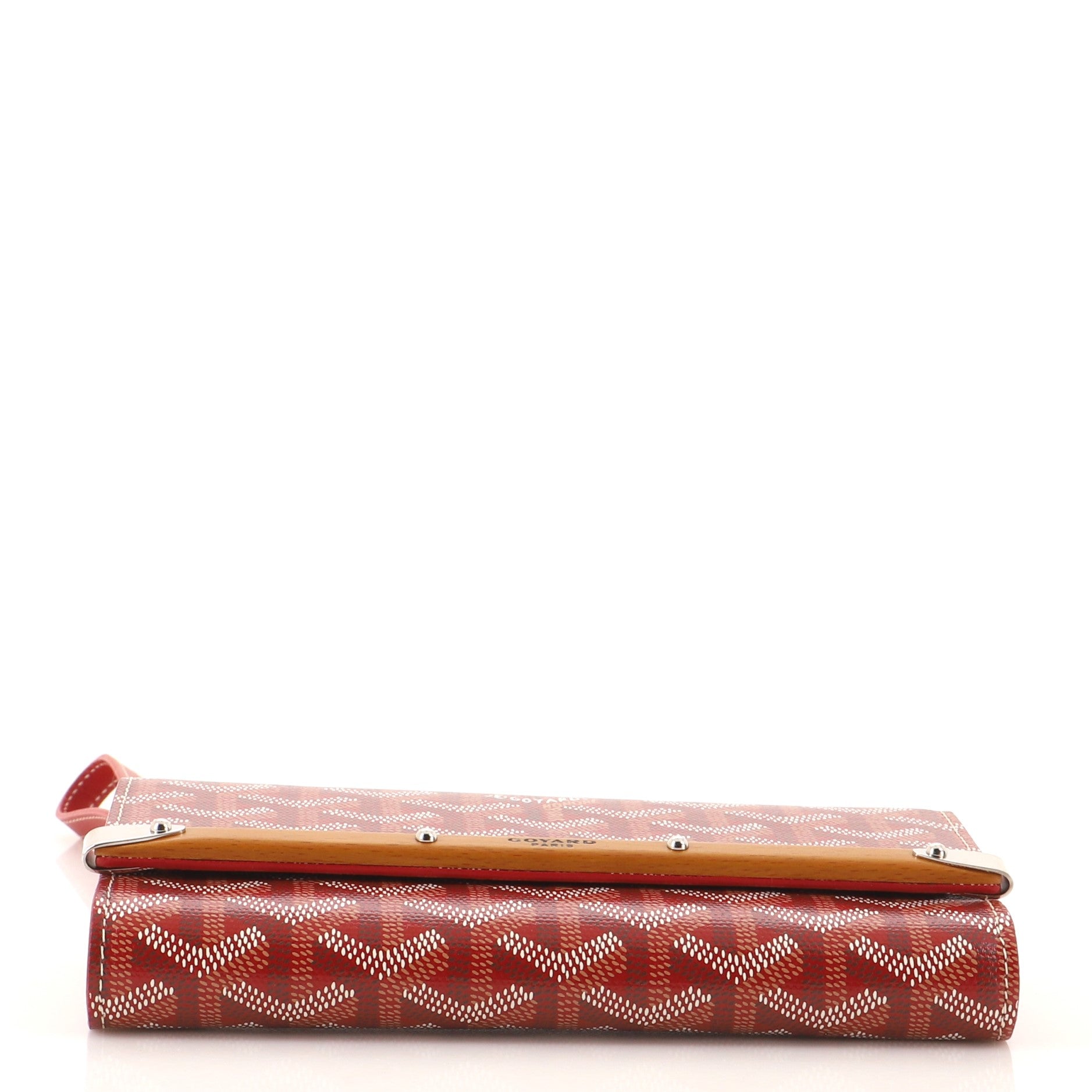 Goyard Monte Carlo Clutch Coated Canvas Mini at 1stDibs