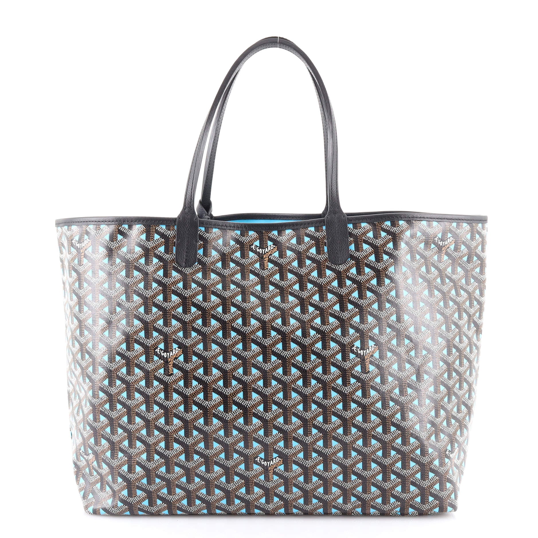 GOYARD Saint Louis Tote Claire Voie Coated Canvas PM