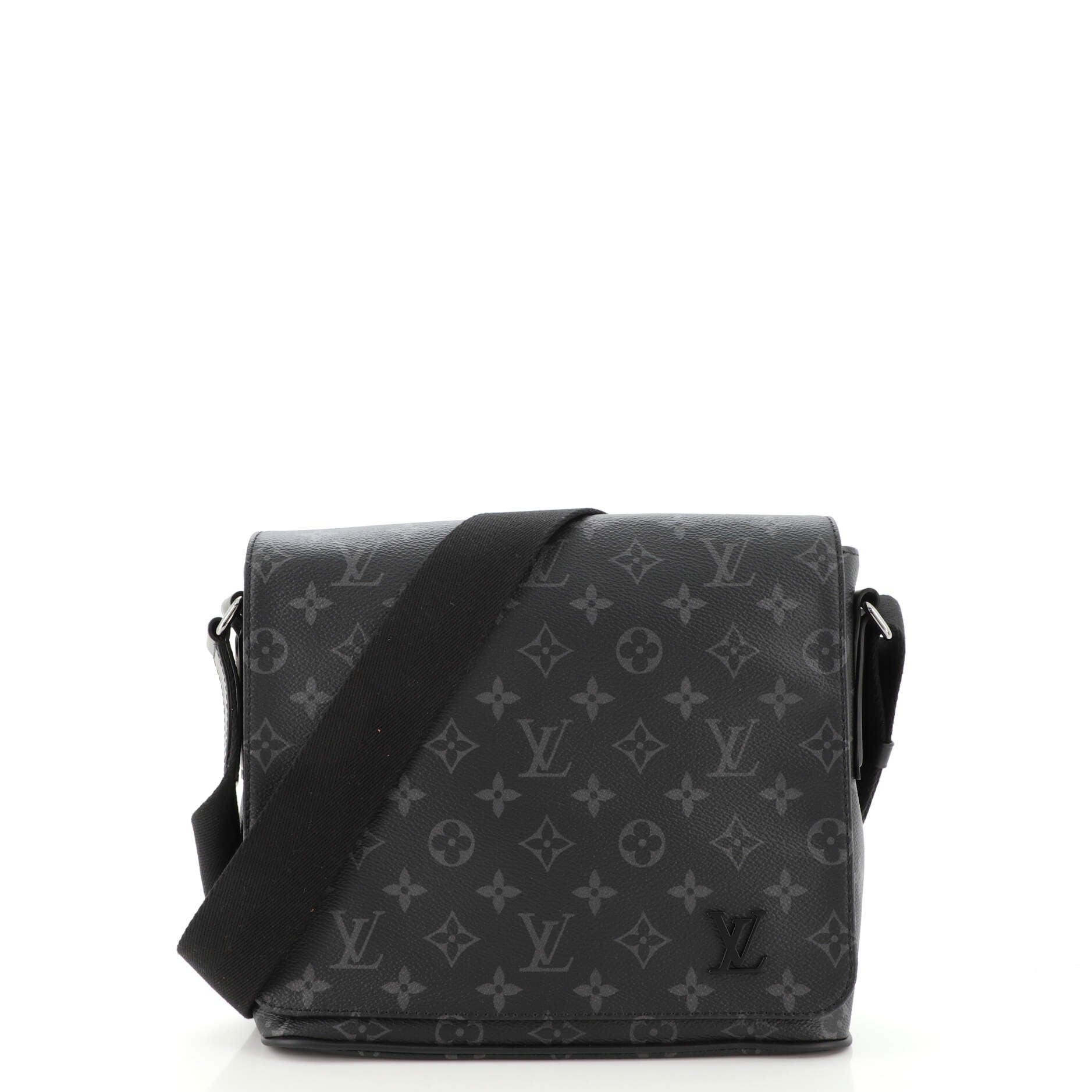 Louis Vuitton Double Phone Pouch NM Bag Monogram Shadow Leather