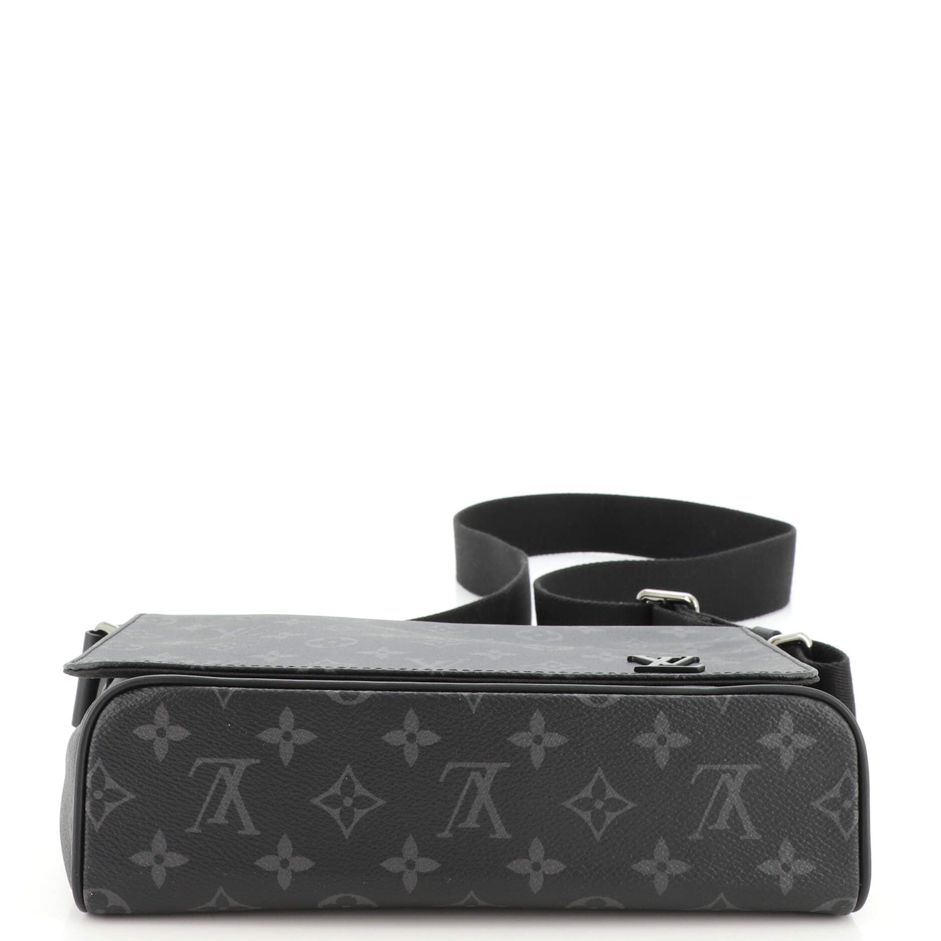 Louis Vuitton Black Monogram Eclipse Coated Canvas Greenwich NM