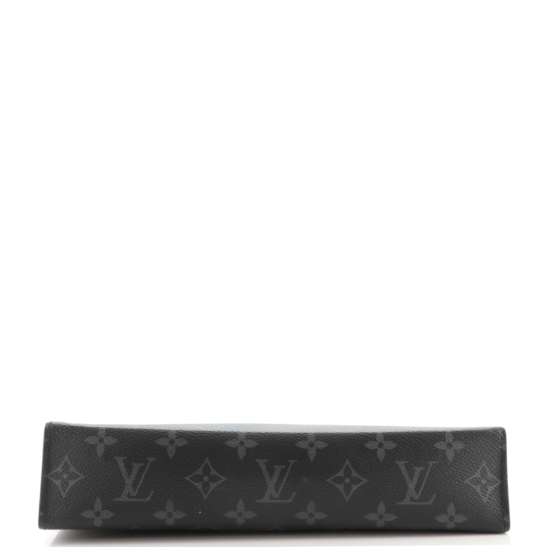 Louis Vuitton Pochette Voyage Eclipse Monogram; Toiletry 26 Clutch