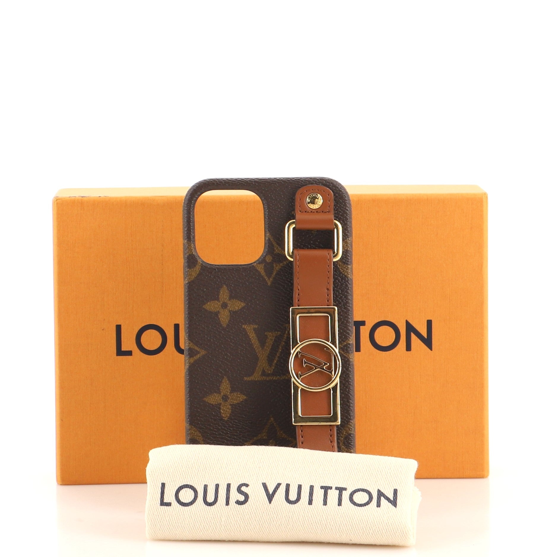 Shop Louis Vuitton MONOGRAM Louis Vuitton BUMPER DAUPHINE IPHONE