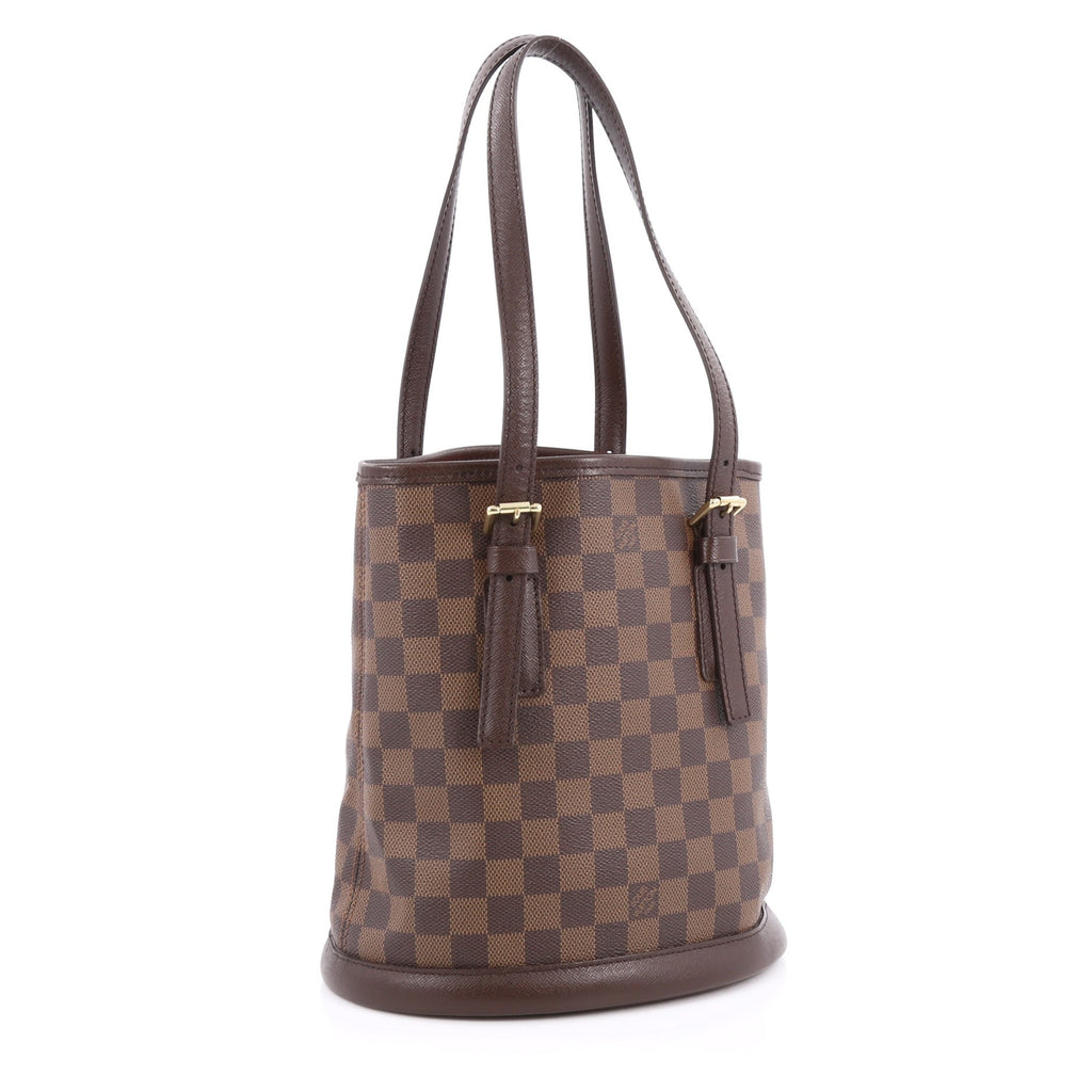 Buy Louis Vuitton Marais Bucket Bag Damier Brown 1774101 – Trendlee