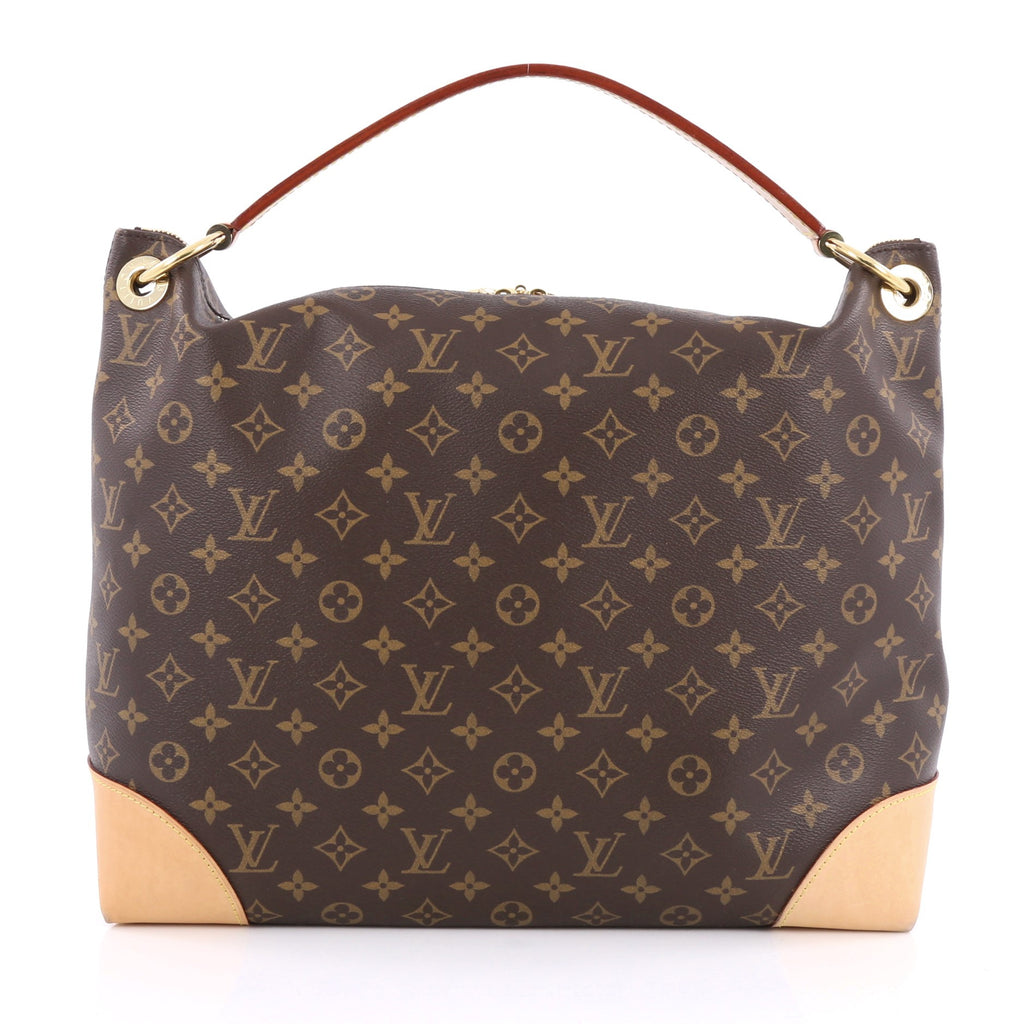 Buy Louis Vuitton Berri Handbag Monogram Canvas MM Brown 1775601 – Trendlee