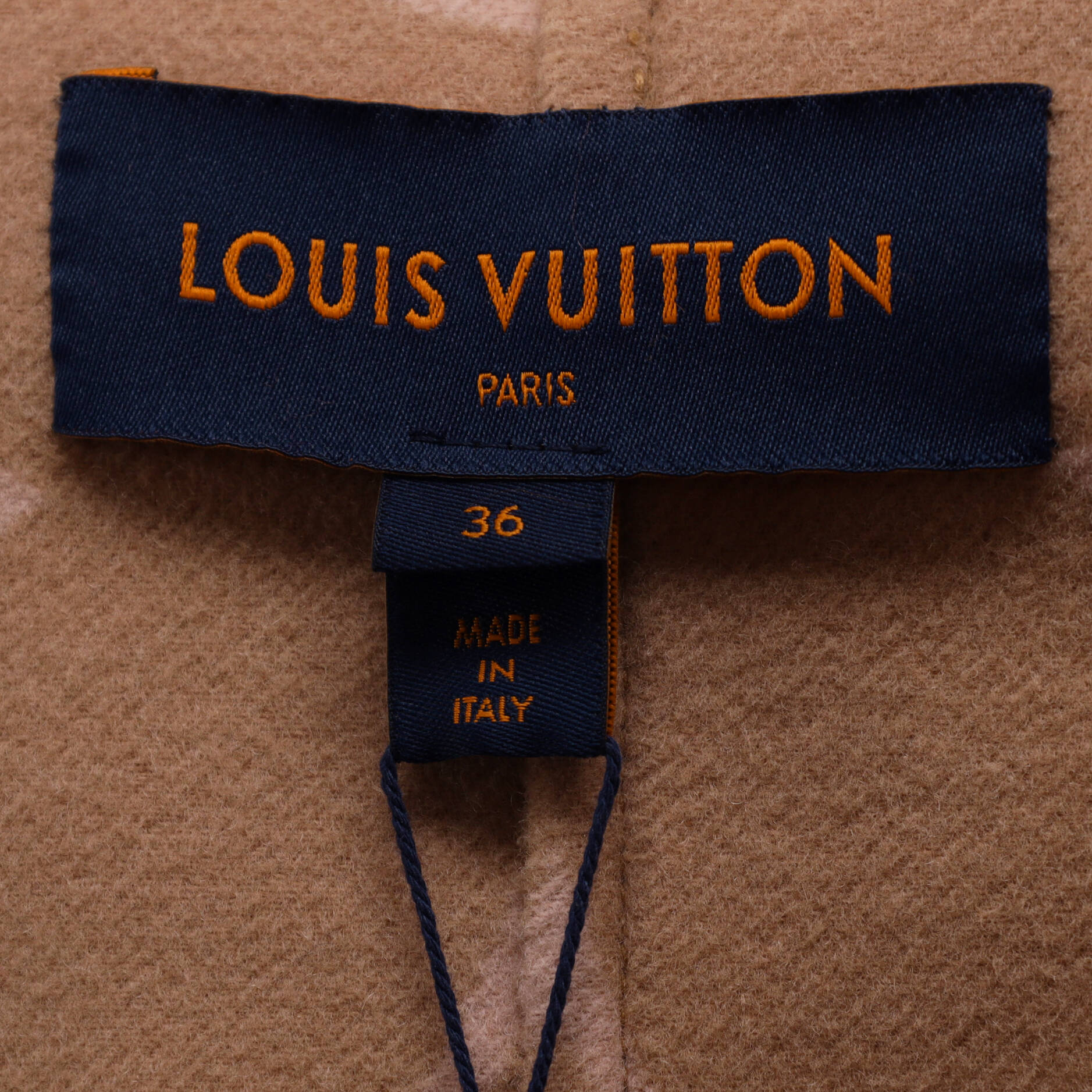 Louis Vuitton Hooded Wrap Coat