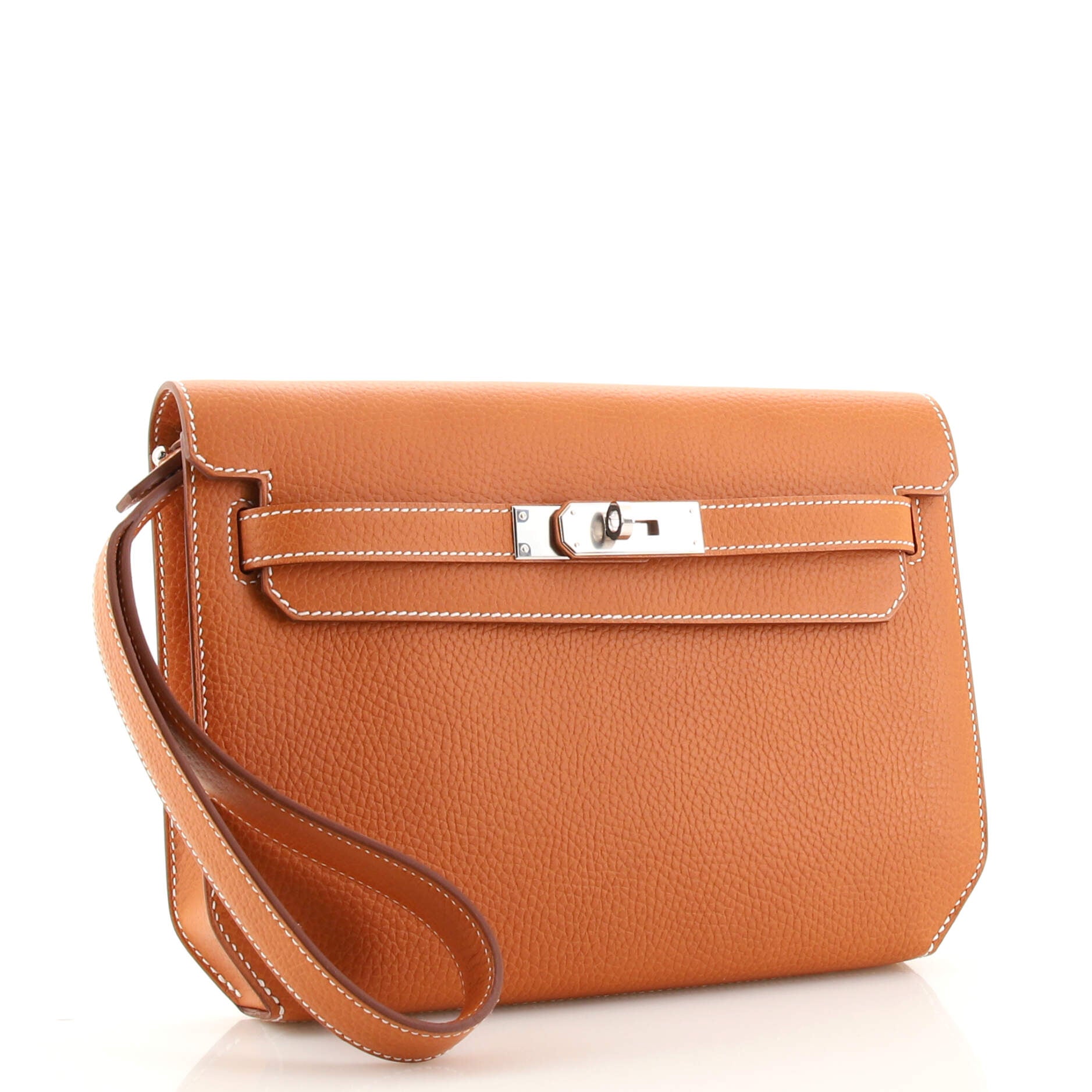 Hermes Kelly Depeches Pouch Vache Liegee 25