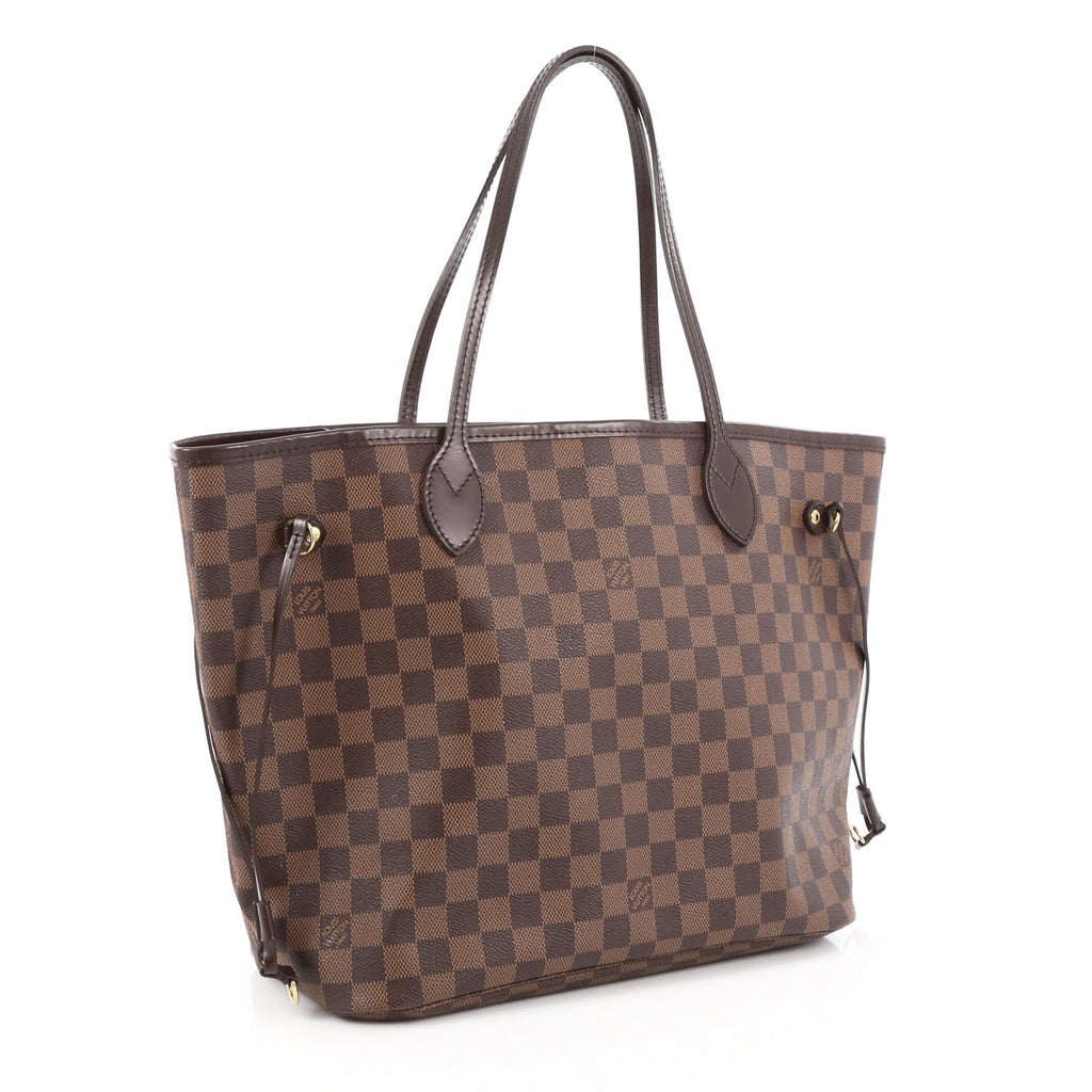 Braided Neverfull MM Damier Ebene - Women - Handbags