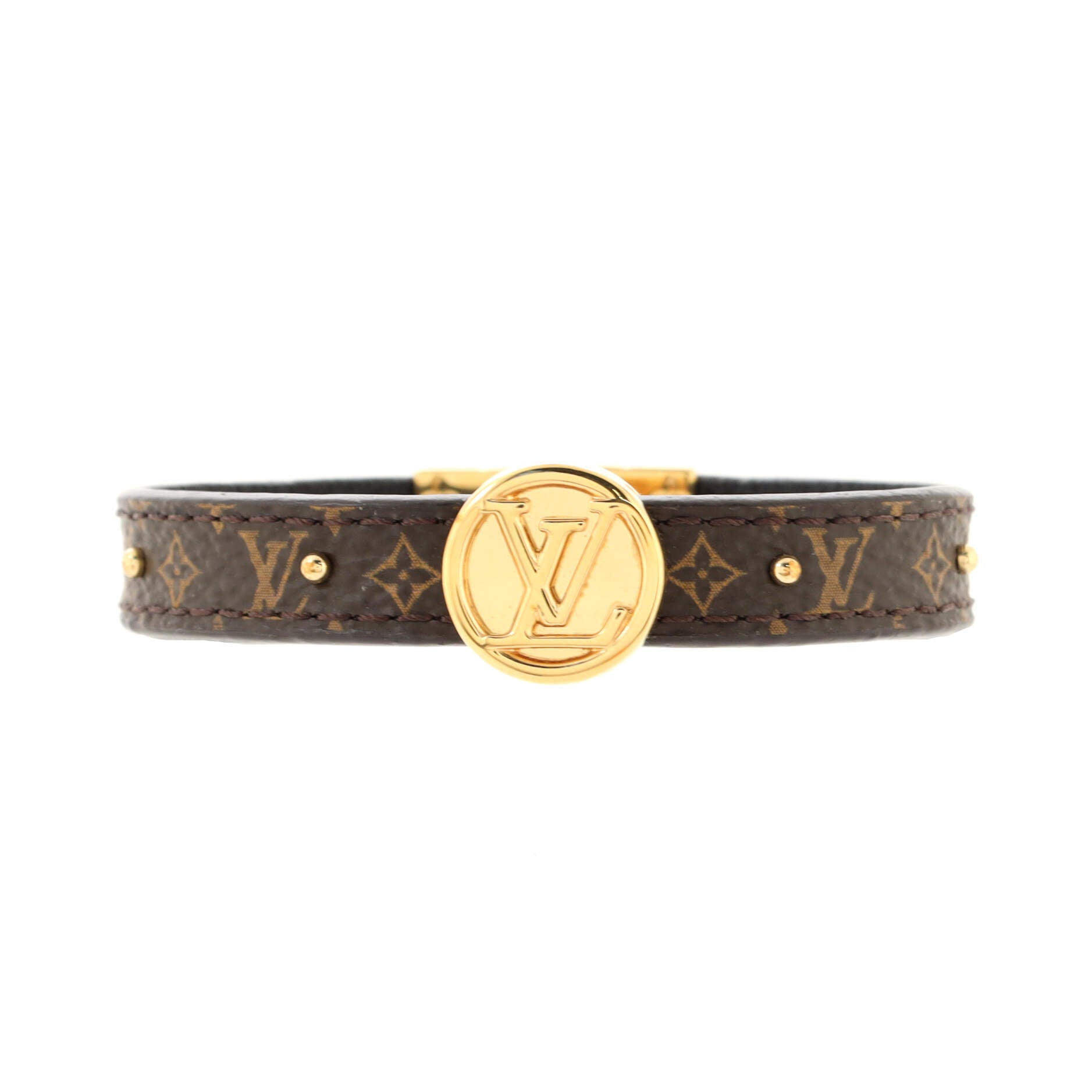Louis Vuitton 2018 pre-owned LV Circle Reversible Bracelet - Farfetch