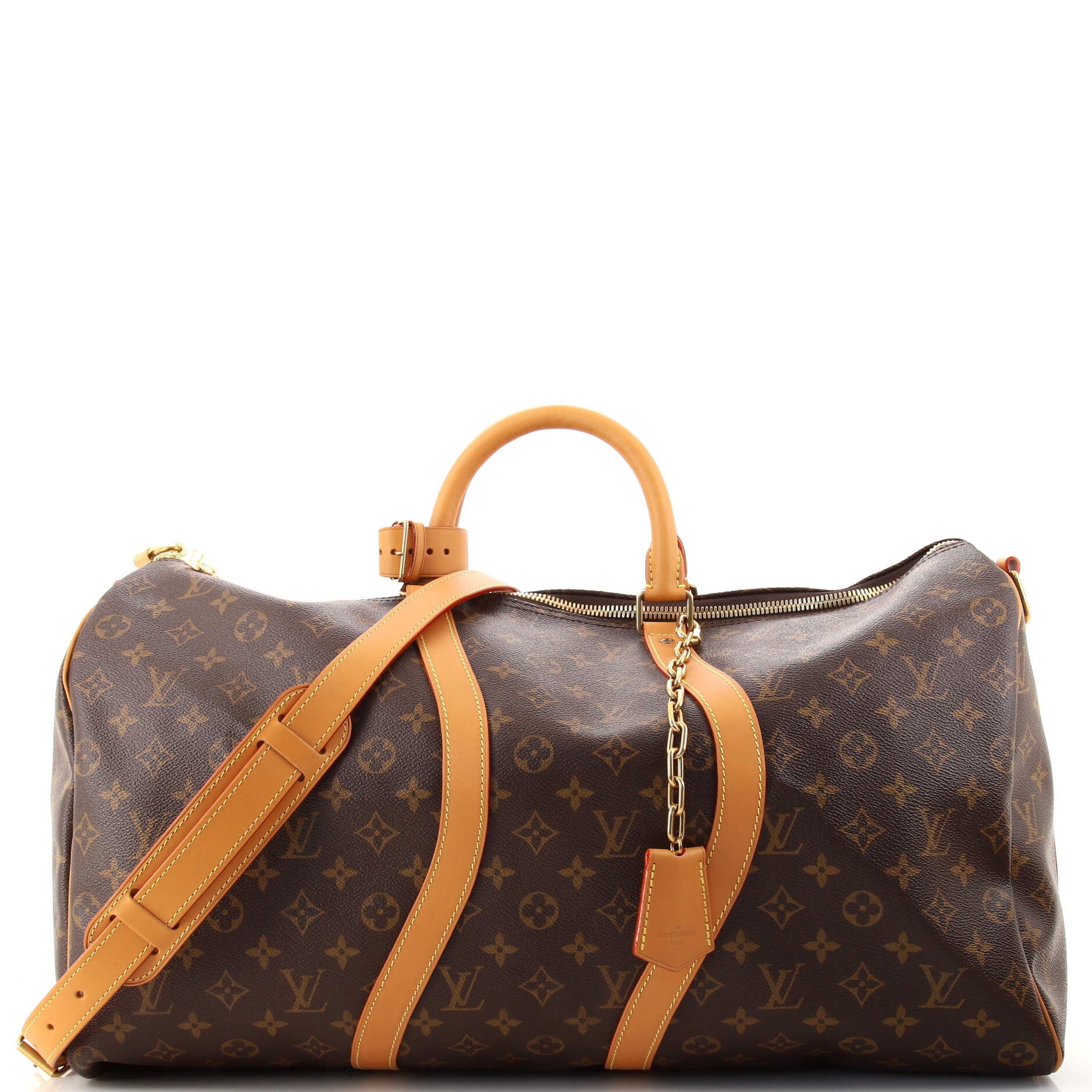 Louis Vuitton Keepall Bandouliere Monogram Eclipse 50 Foliage in