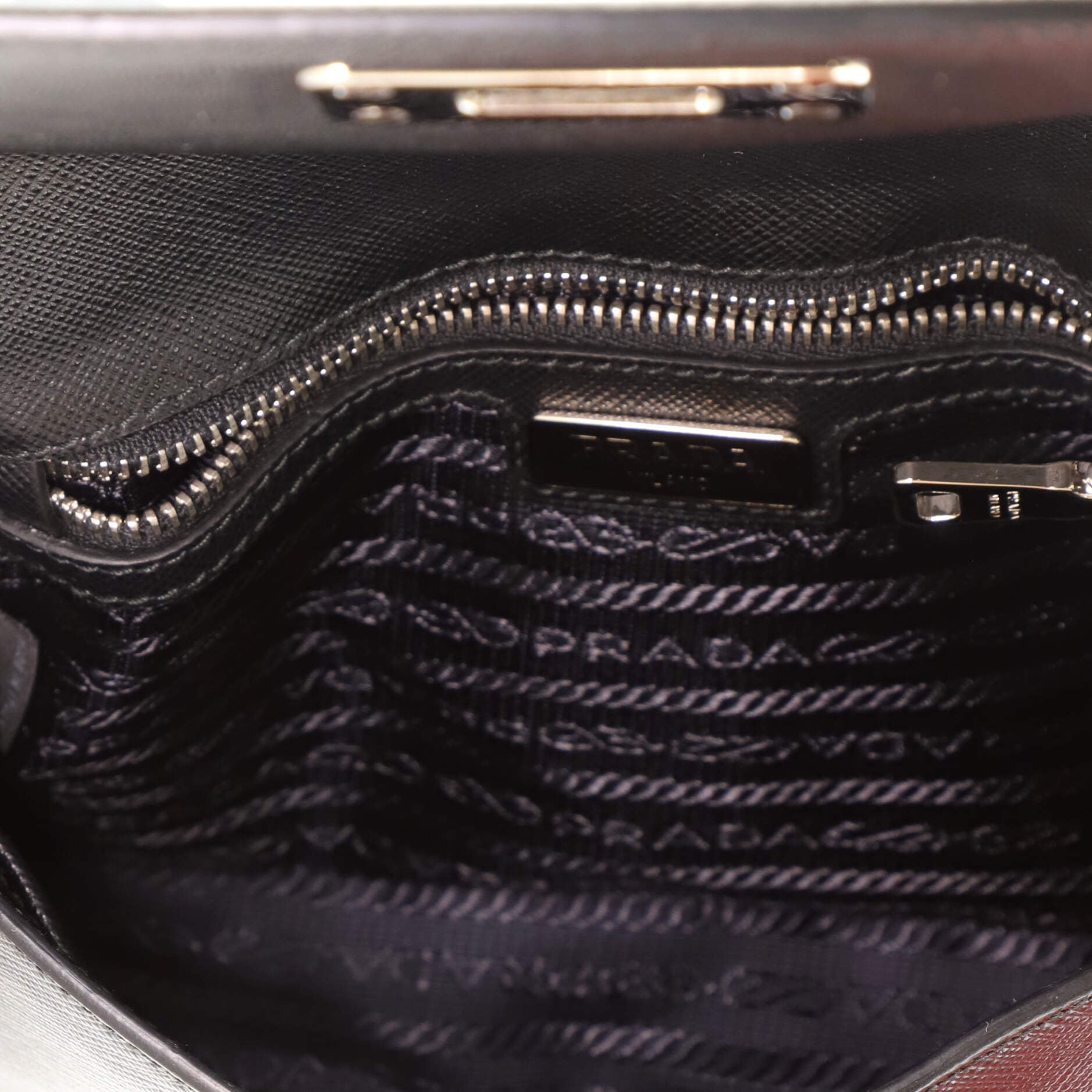 Petal Saffiano Leather Flap Chain Bag