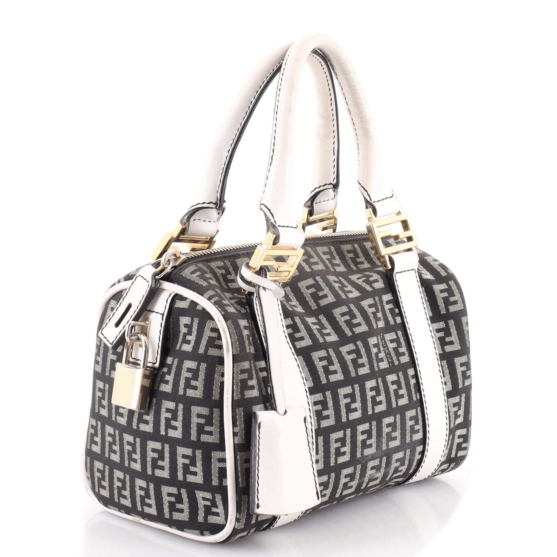 Fendi Crystal Zucchino Boston Bag (SHG-MmeMkw) – LuxeDH