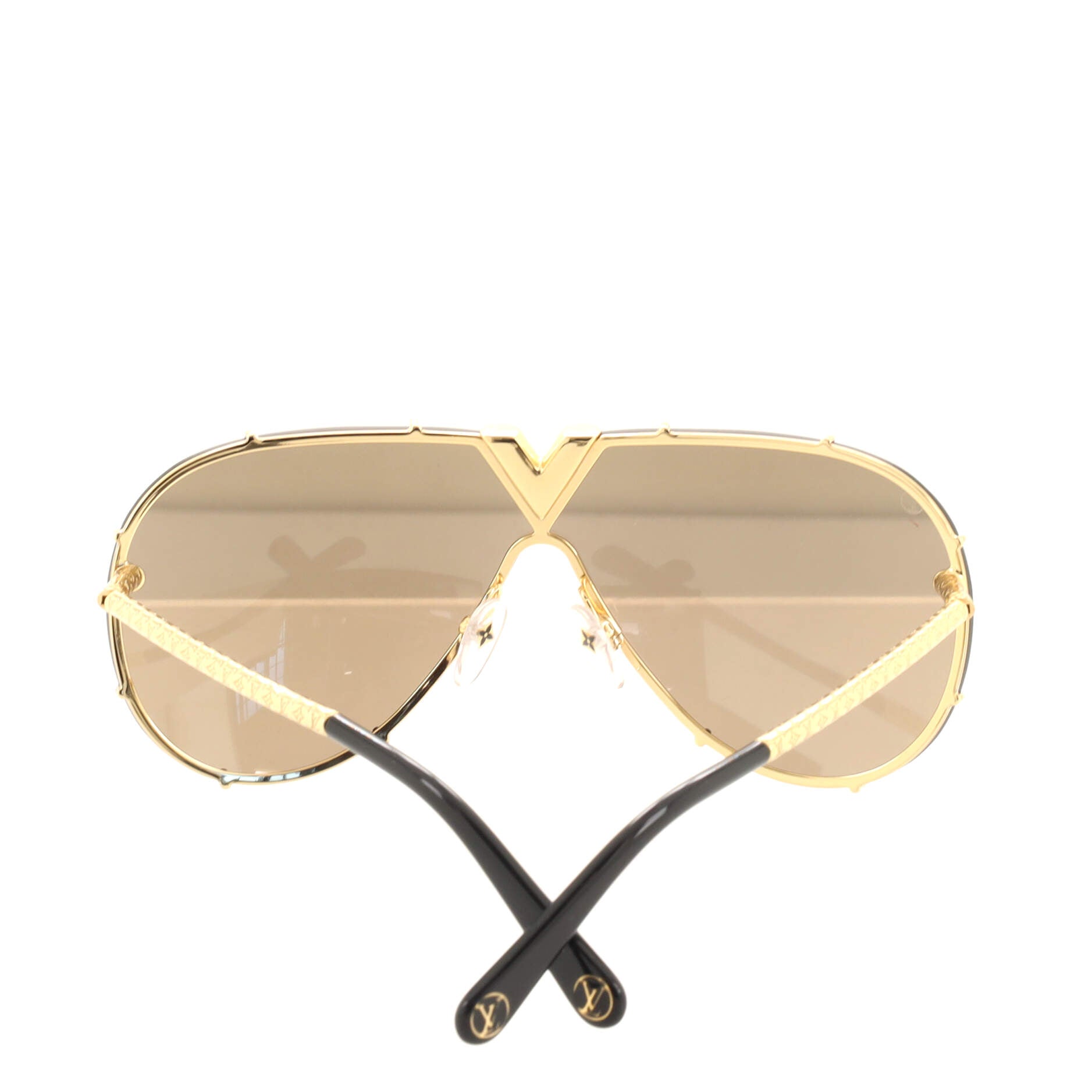 Louis Vuitton, Accessories, Louis Vuitton Lv Drive Aviator Sunglasses  Acetate And Metal With Crystals