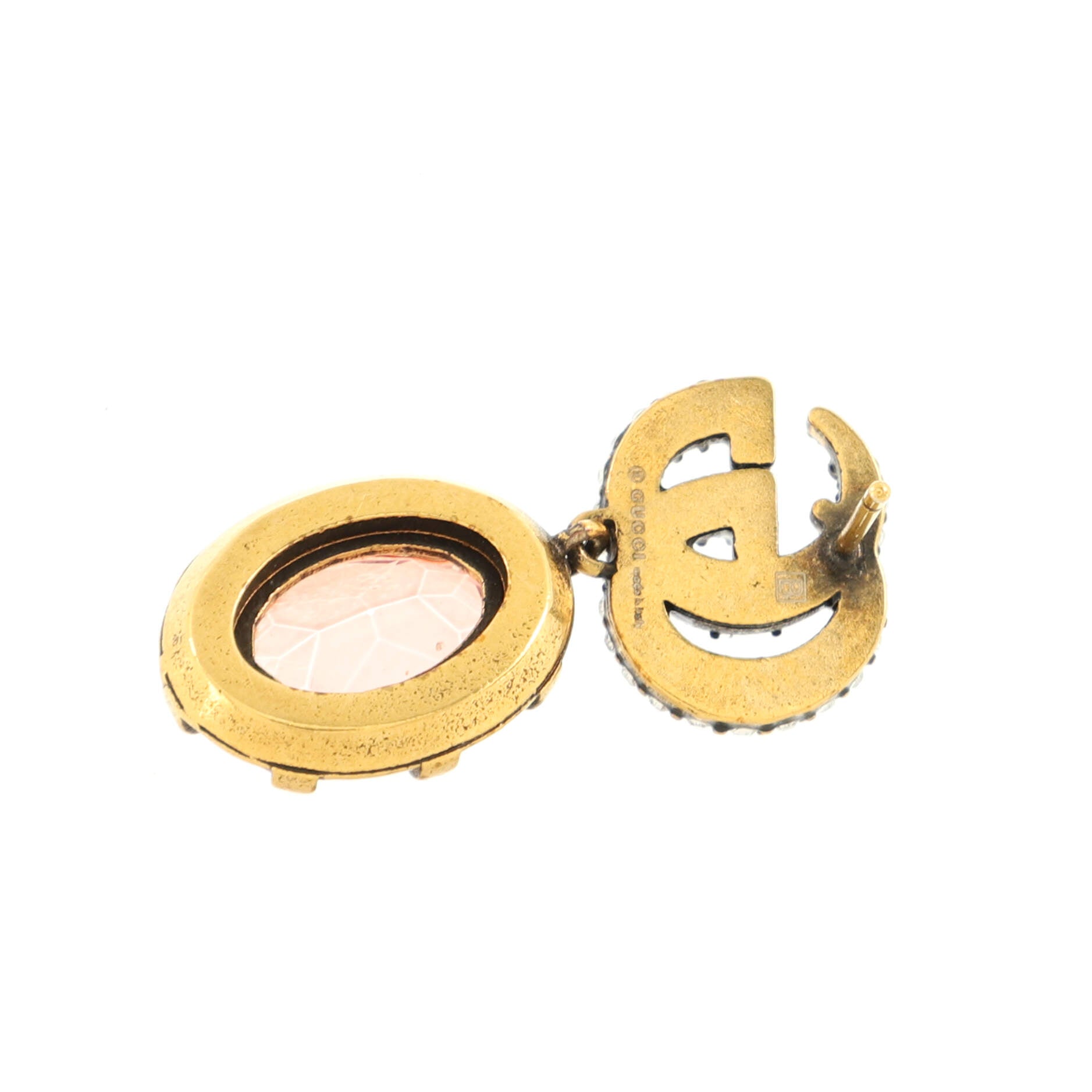 Gucci 18kt Rose Gold Flora Diamond Drop Earrings - Farfetch