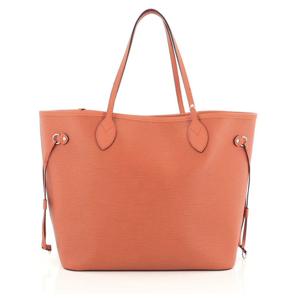 Buy Louis Vuitton Neverfull Tote Epi Leather MM Orange 1796602 – Rebag