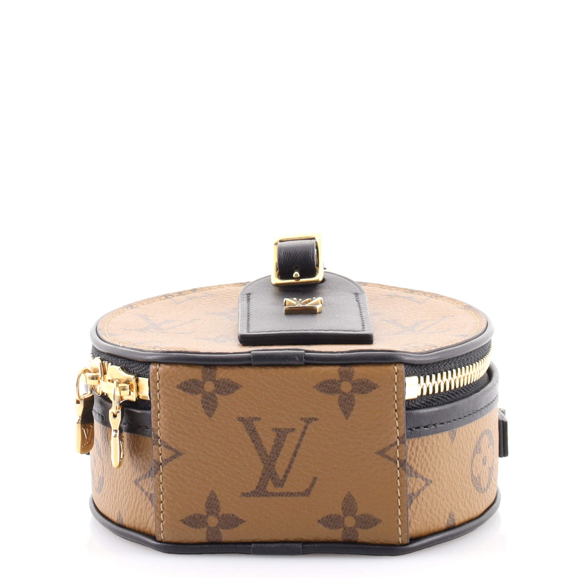 Louis Vuitton, Bags, Louis Vuitton Mini Boite Chapeau Bag Reverse Monogram  Canvas Brown