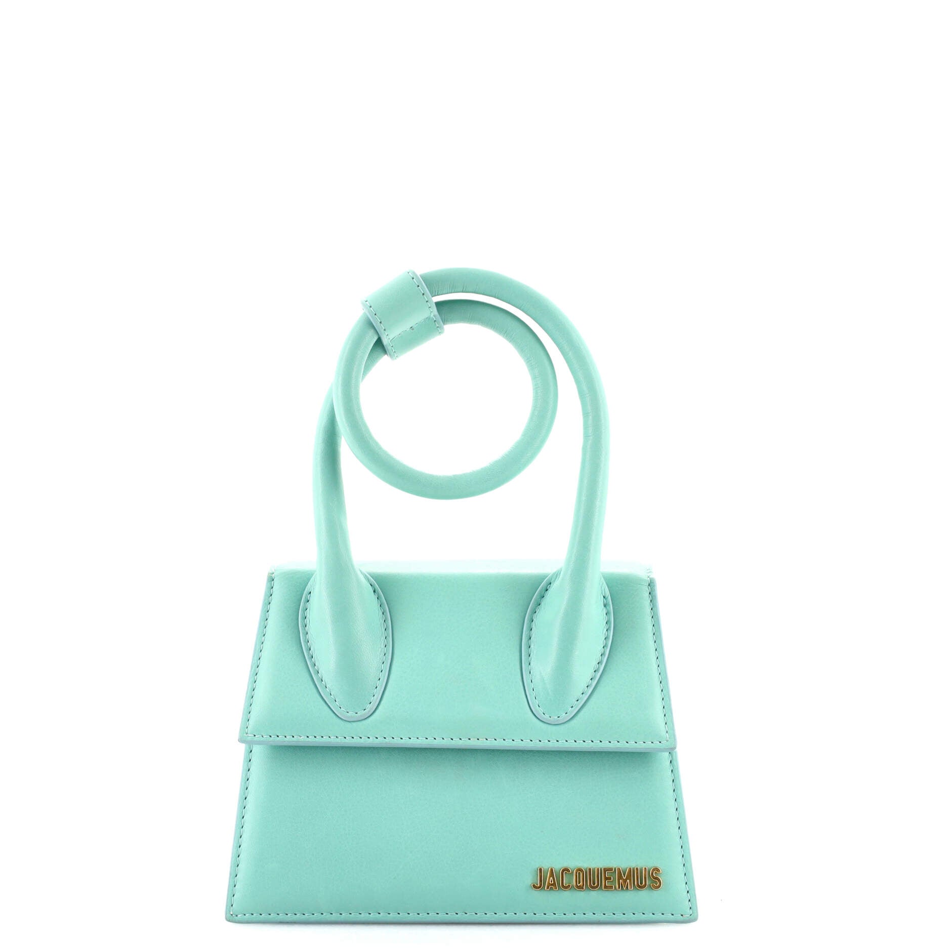 Jacquemus Bags, Le Chiquito Noeud Leather Shoulder Bag, Green, (One Size),  New, Tradesy