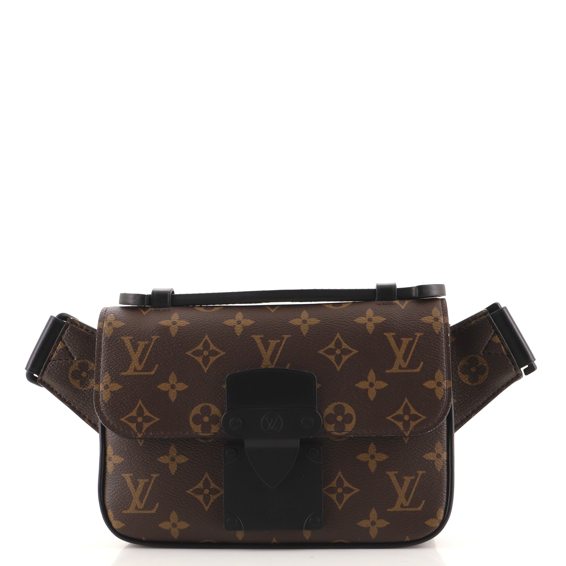 Louis Vuitton Macassar Monogram S Lock Sling Bag