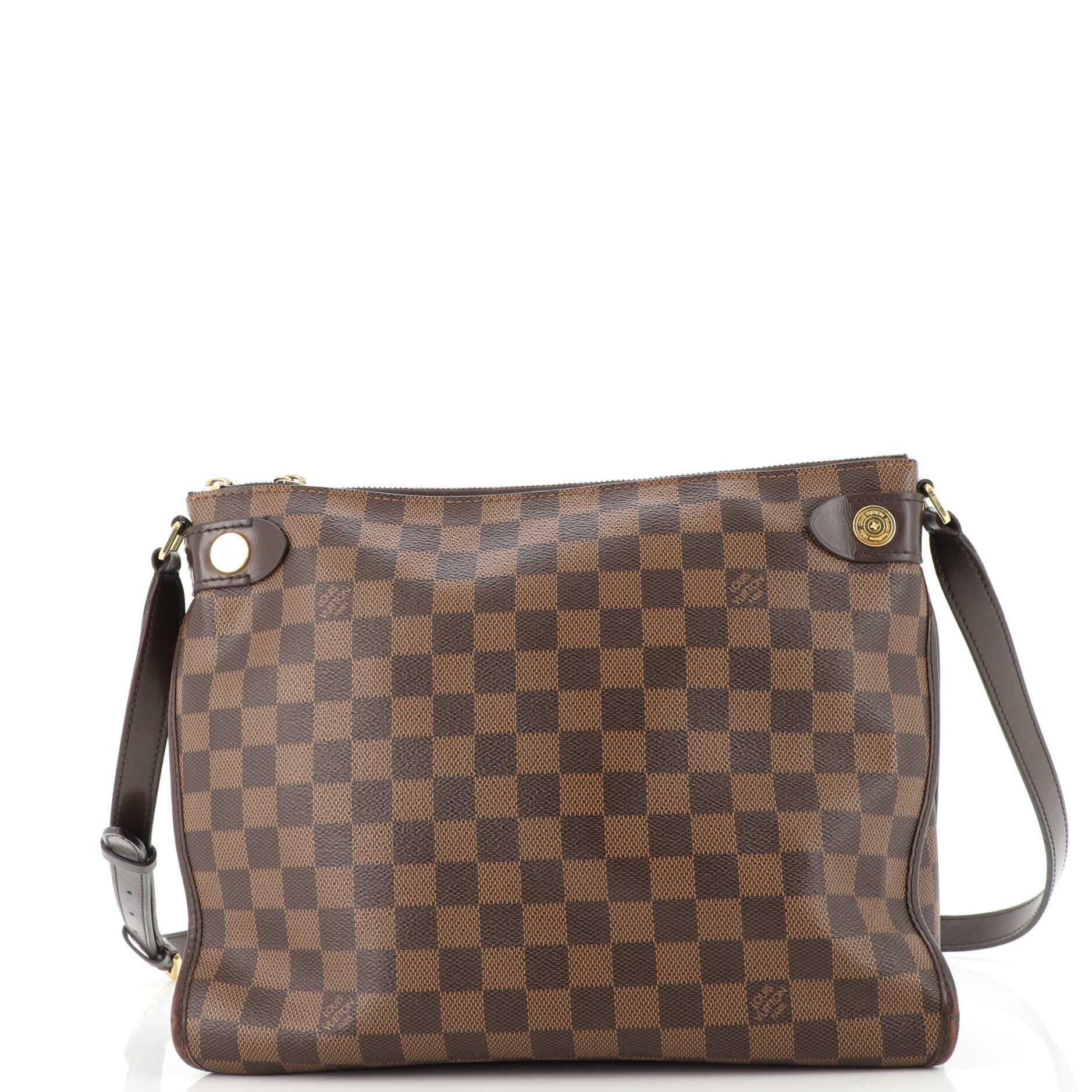 Designer Duomo Damier Ebene Canvas Handbag -Items available on our