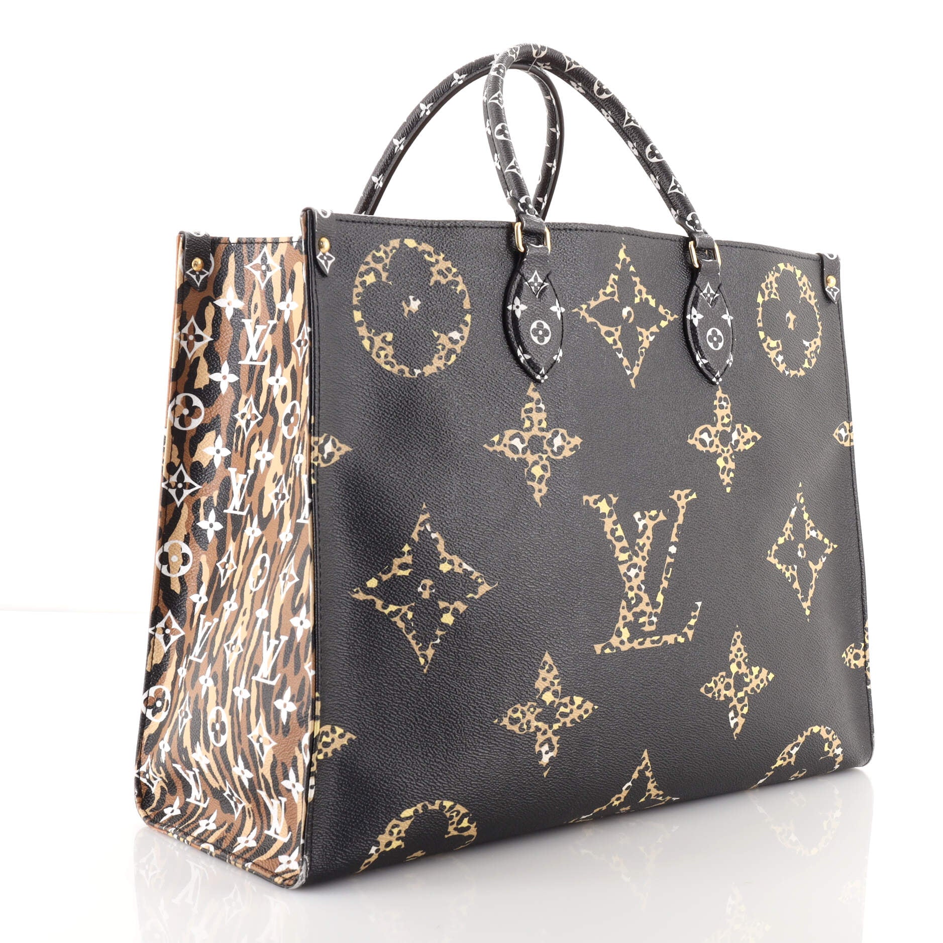 Louis Vuitton Limited Edition Jungle OnTheGo GM Tote Bag