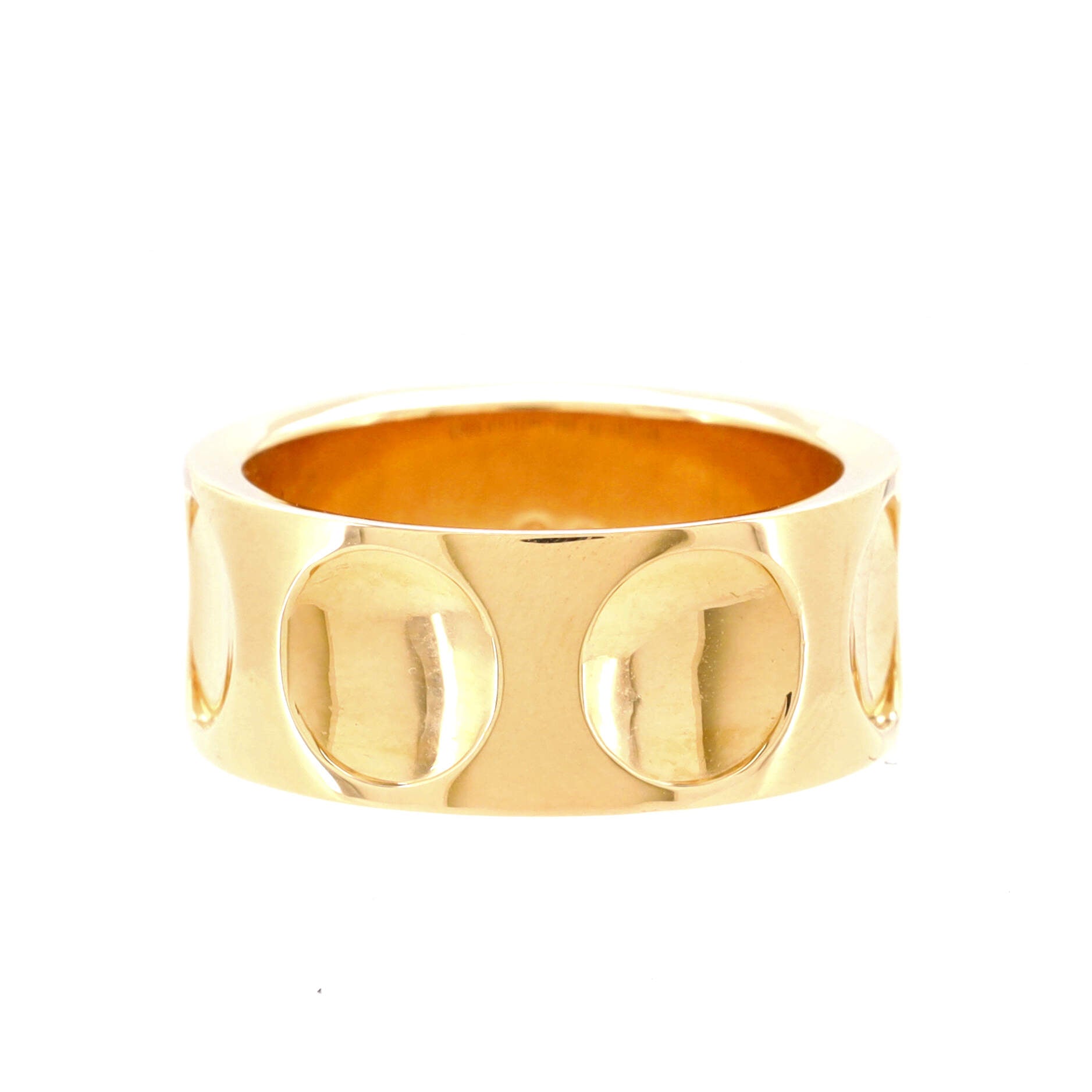 Louis Vuitton LV Volt Upside Down Ring, Yellow Gold Gold. Size 58