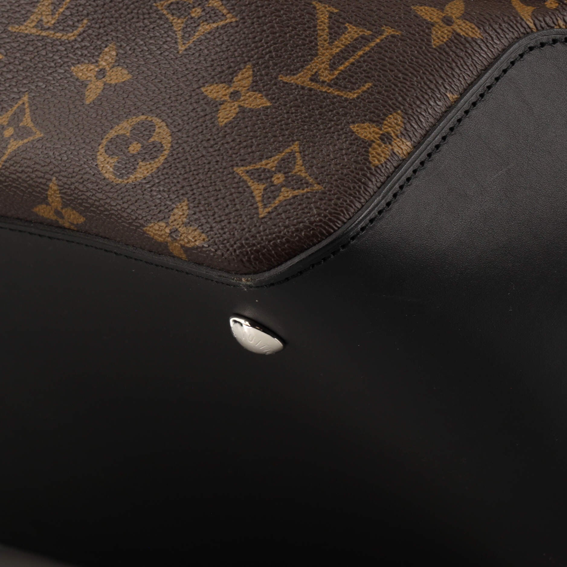 Louis Vuitton Camera Bag Monogram Titanium in Coated Canvas with