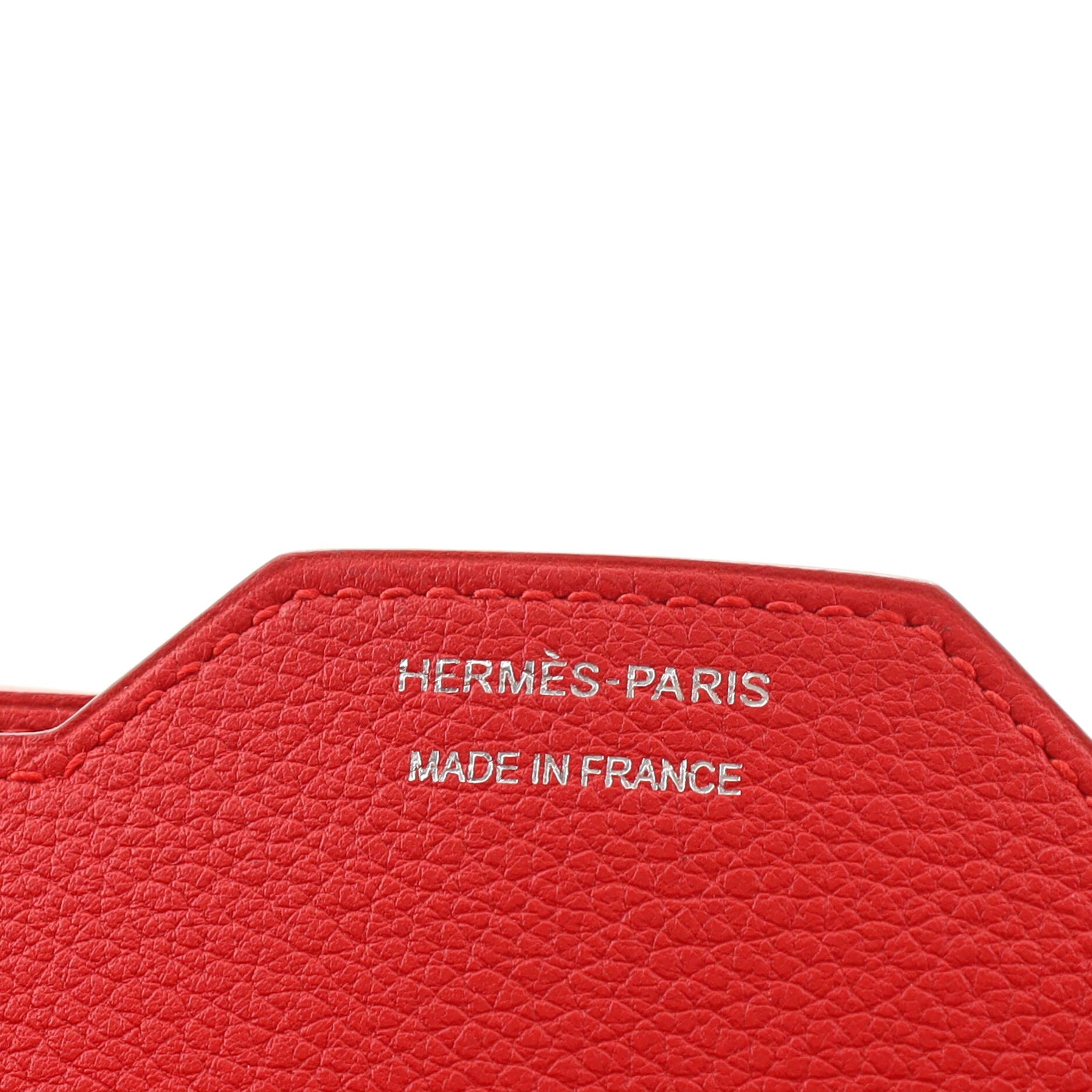 Hermes Capuccine Evercolor Leather Dogon Compact Wallet Hermes