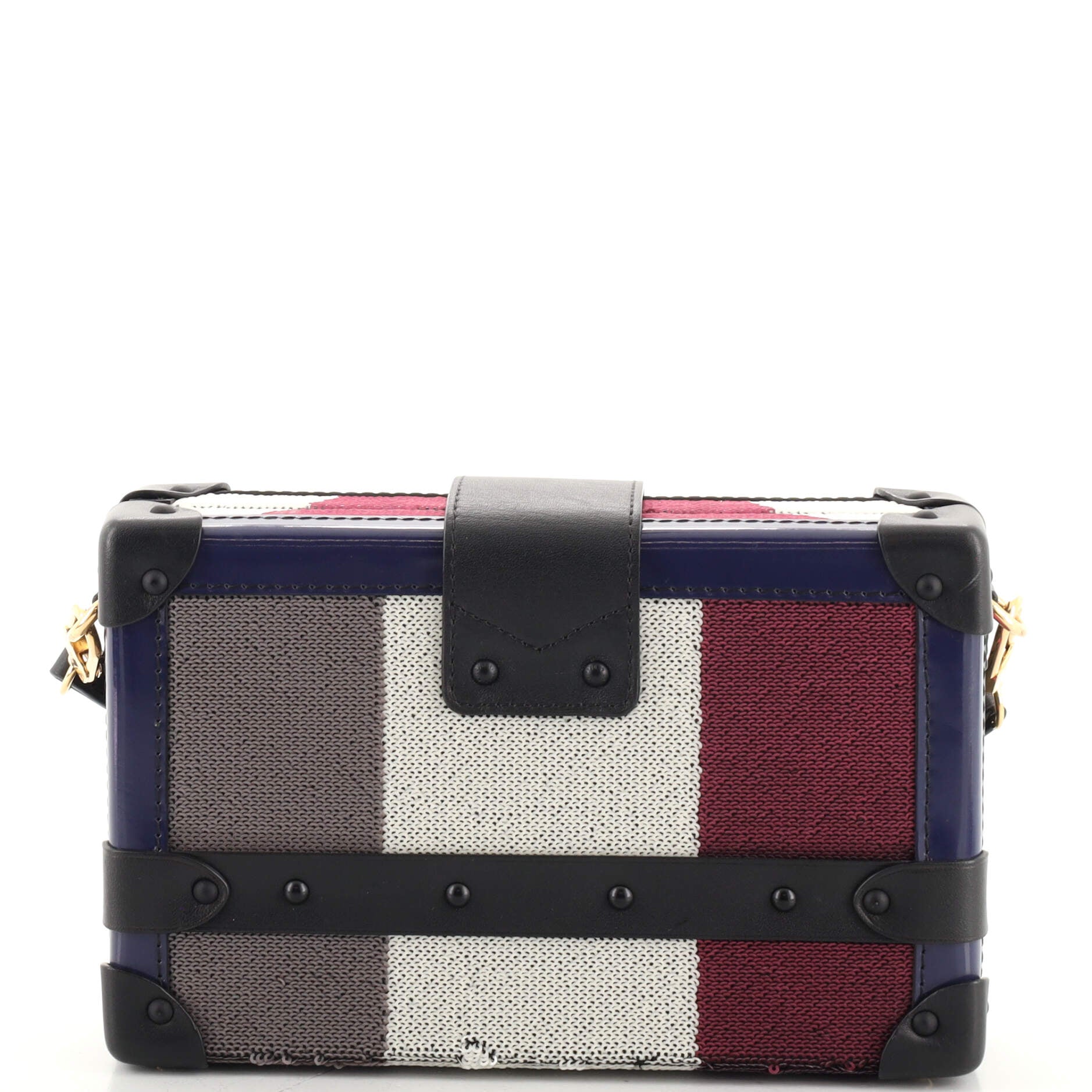 Louis Vuitton Petite Malle Handbag Sequins - ShopStyle Clutches