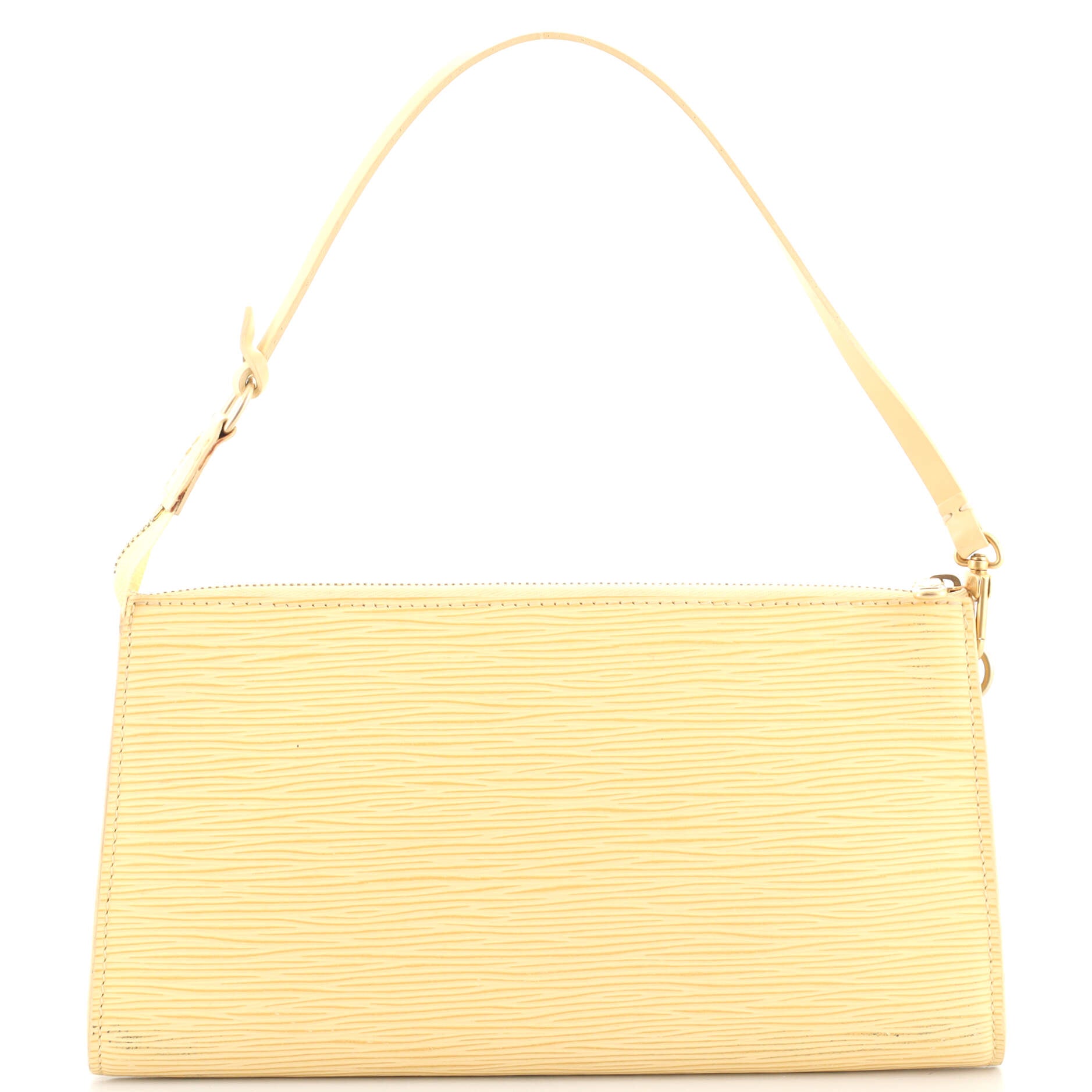 Louis Vuitton Tassil Yellow Epi Leather Accessories Pochette