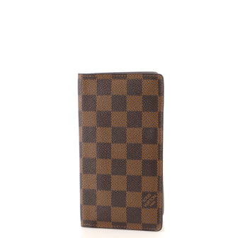 LOUIS VUITTON Monogram Checkbook Wallet 14811