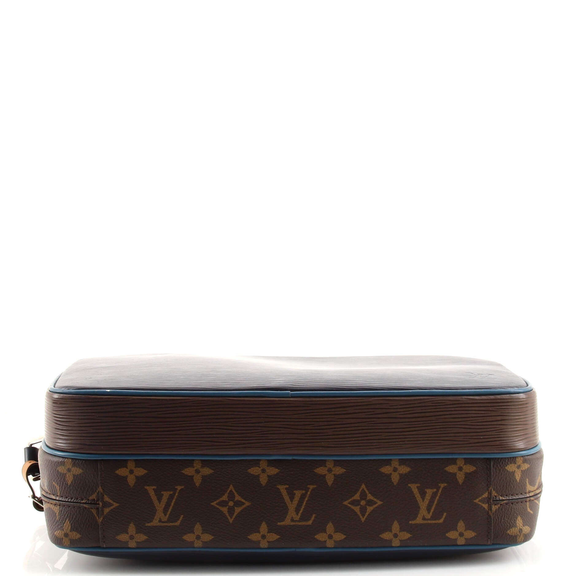 Louis Vuitton Monogram Epi Nil Slim Bag Brown Navy