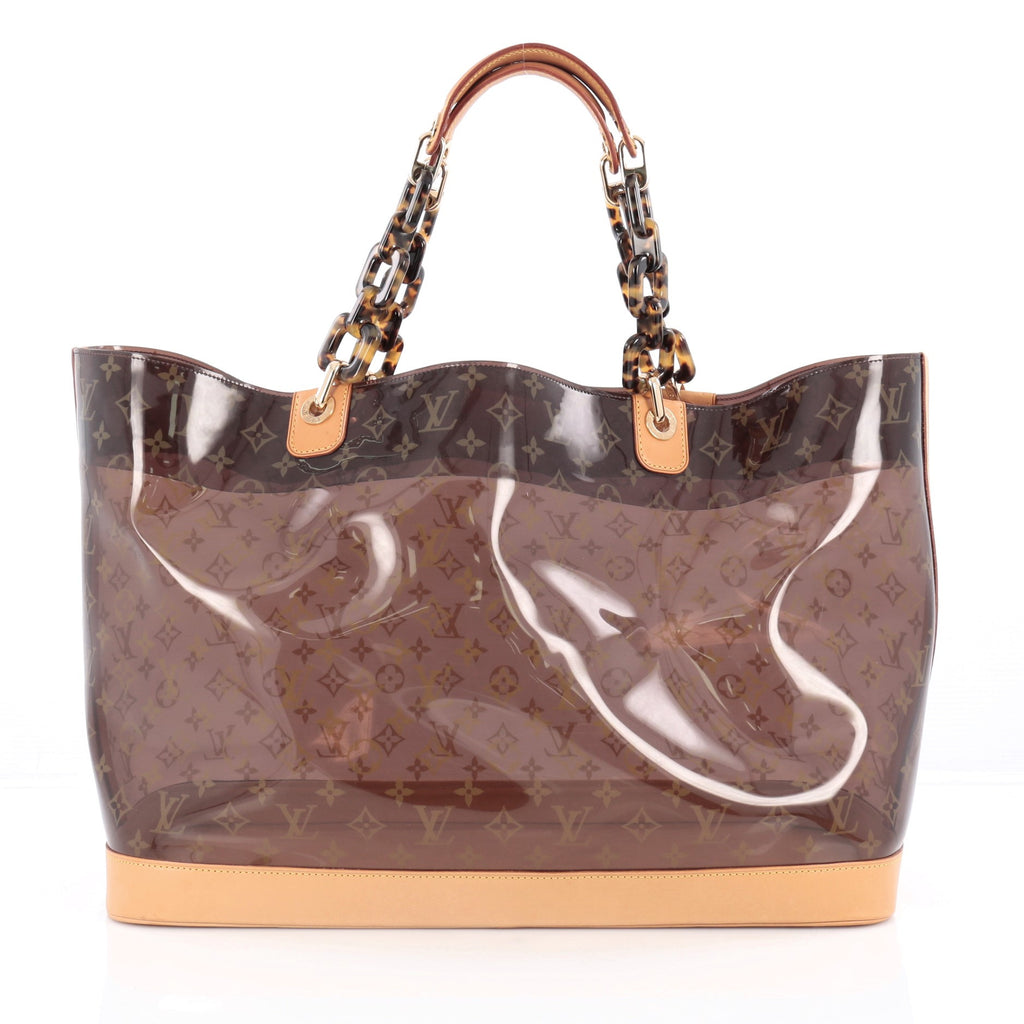 Buy Louis Vuitton Sac Ambre Handbag Monogram Vinyl GM Brown 1815903 – Rebag