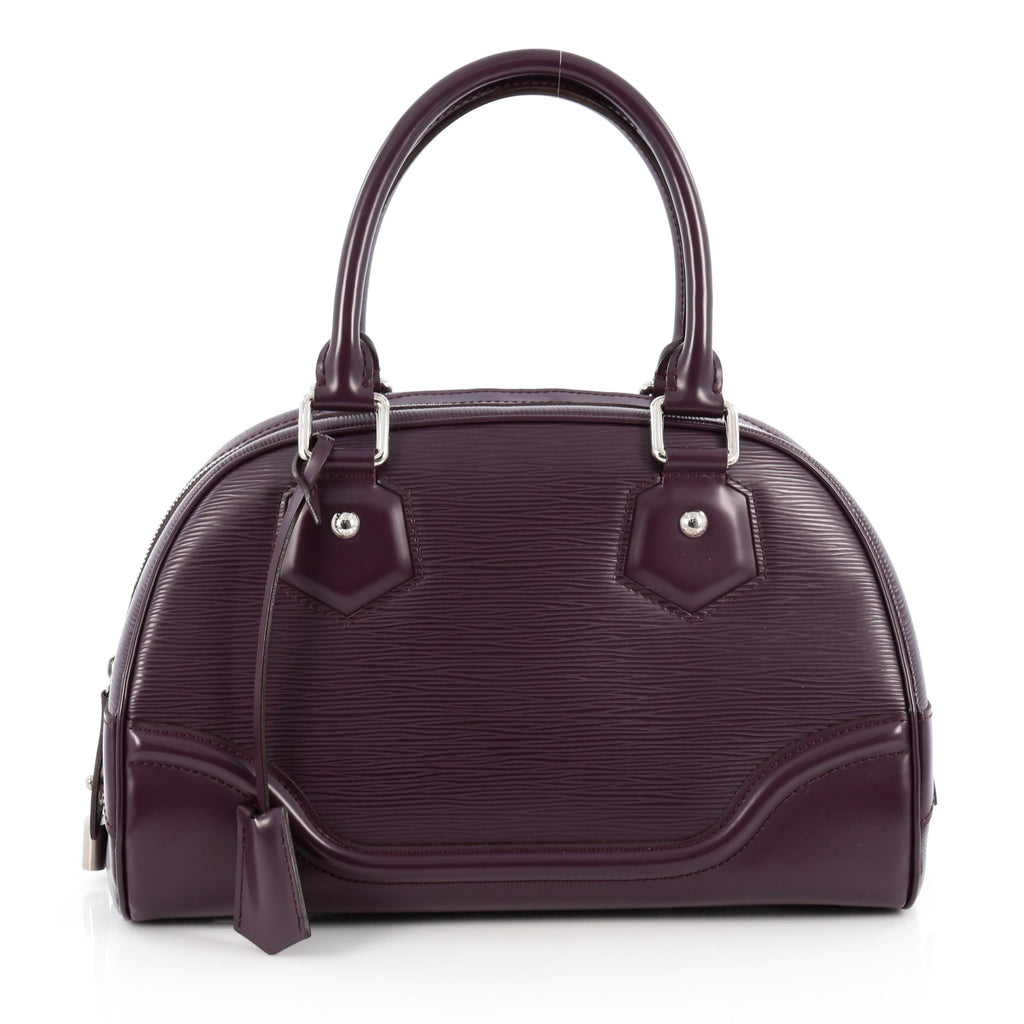 Buy Louis Vuitton Montaigne Bowling Bag Epi Leather PM 1816501 – Trendlee