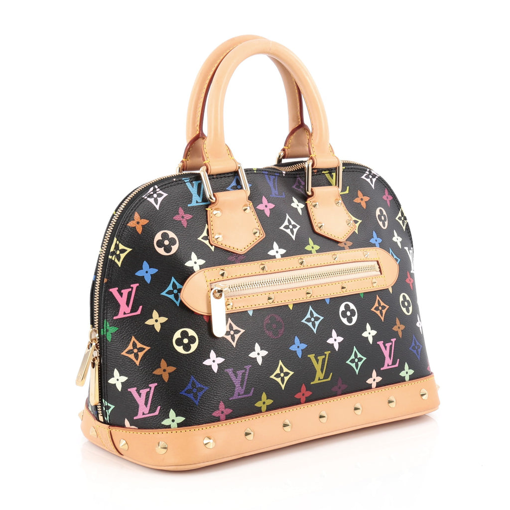 Louis Vuitton Monogram Takashi Murakami Alma Bag PM Multicolor