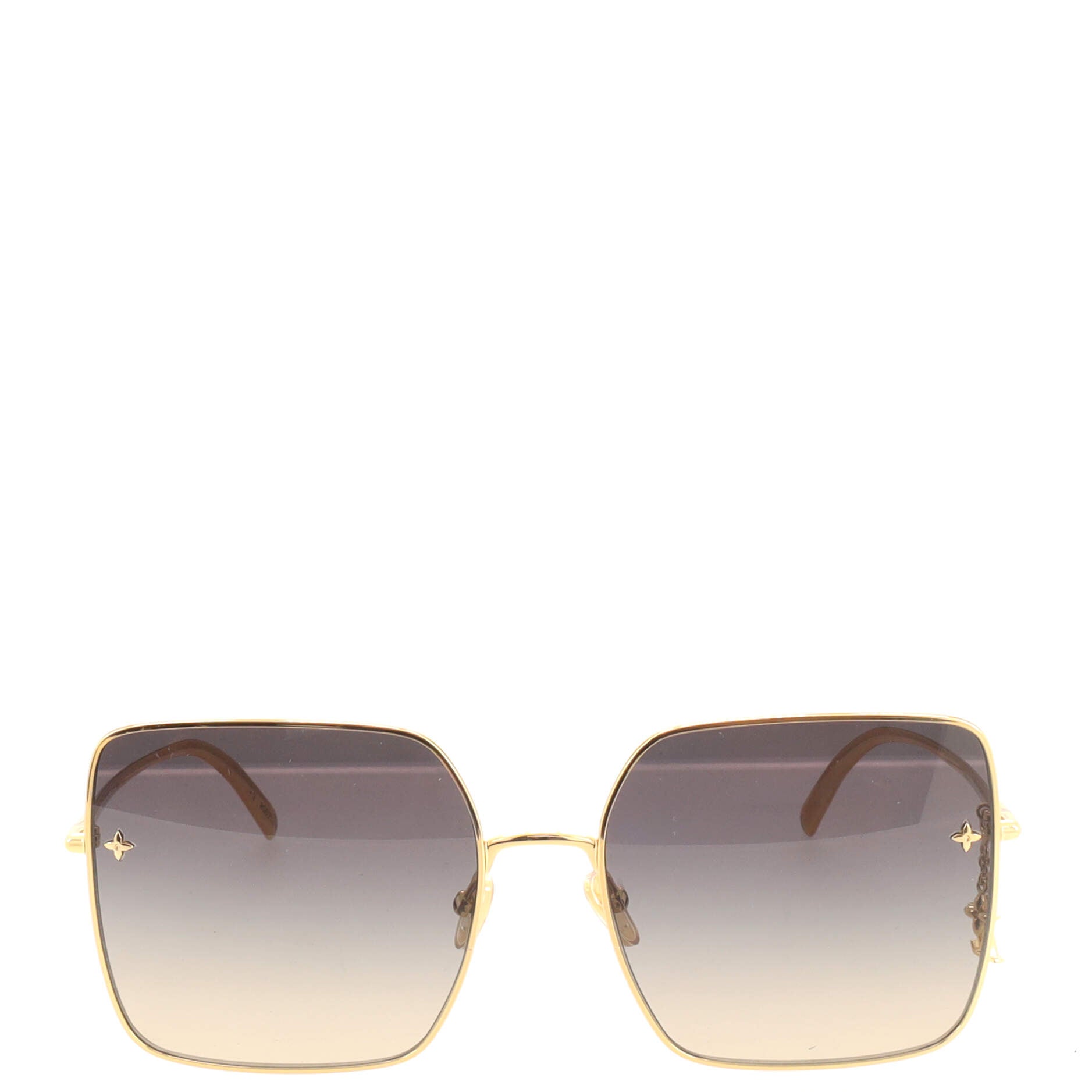 metal square sunglasses louis